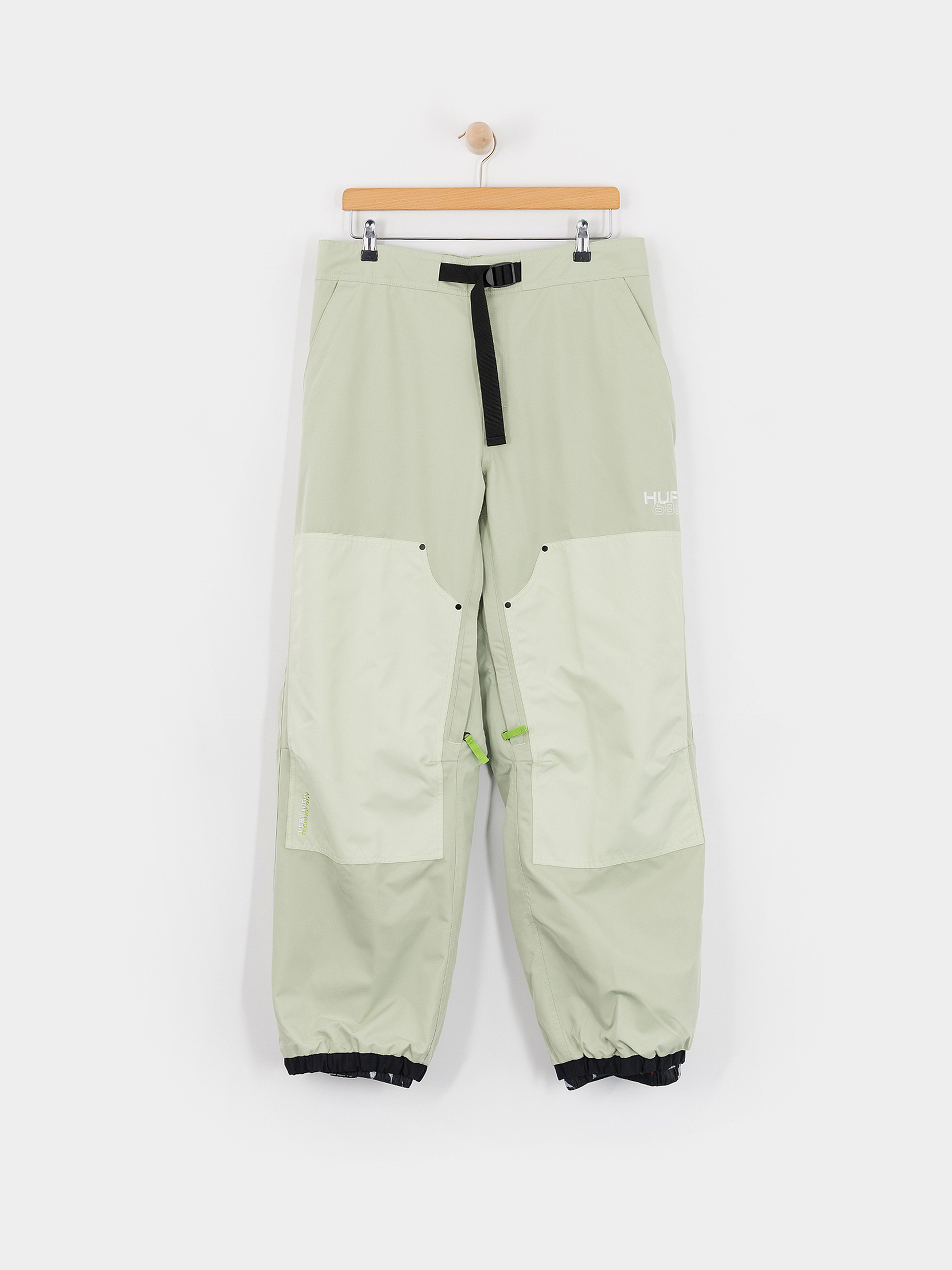 Snowboardové nohavice 686 X Huf Double H (huf green colorblock)