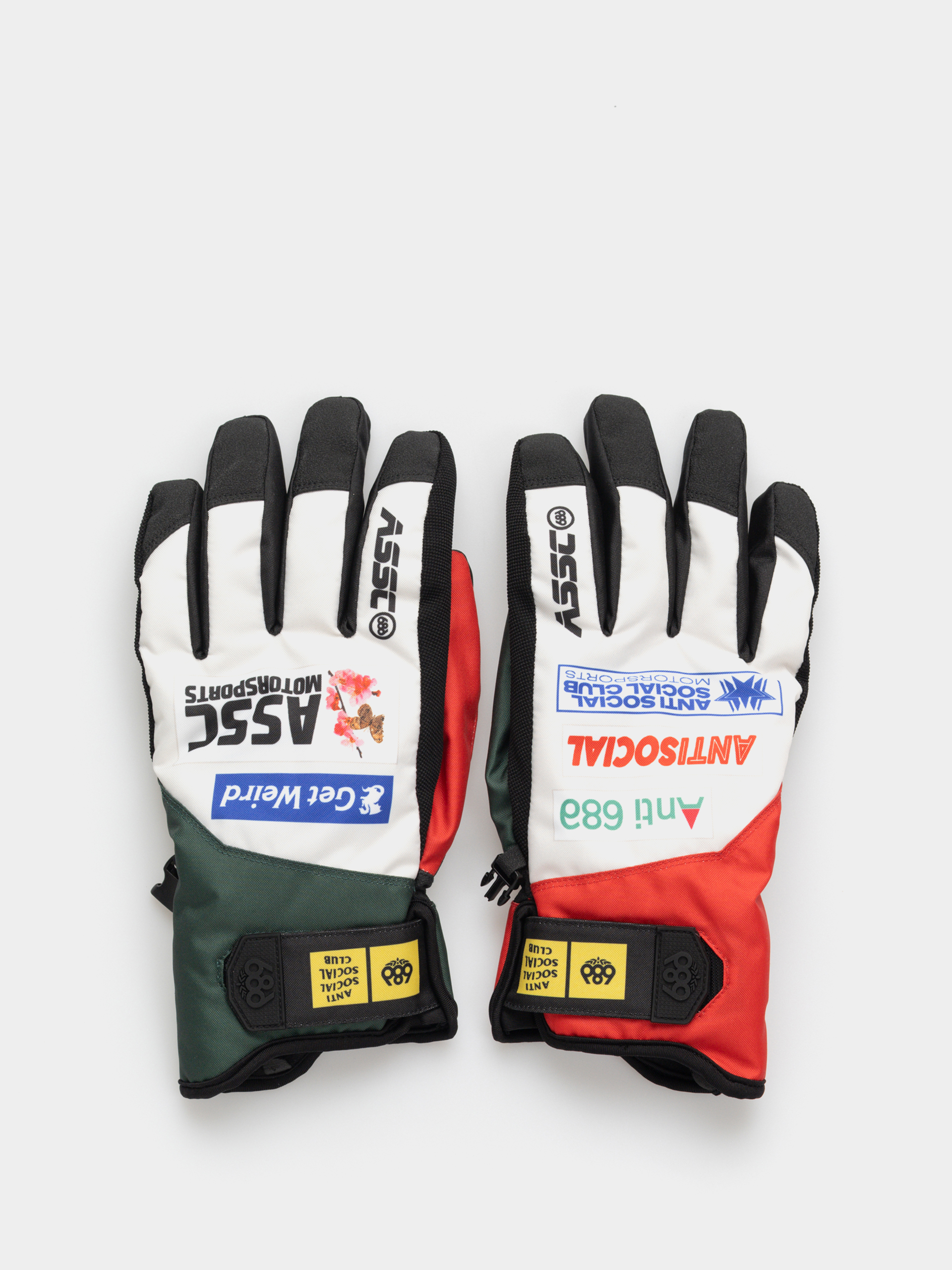 Rukavice 686 X ASSCX Primer Glove (assc white colorblock)