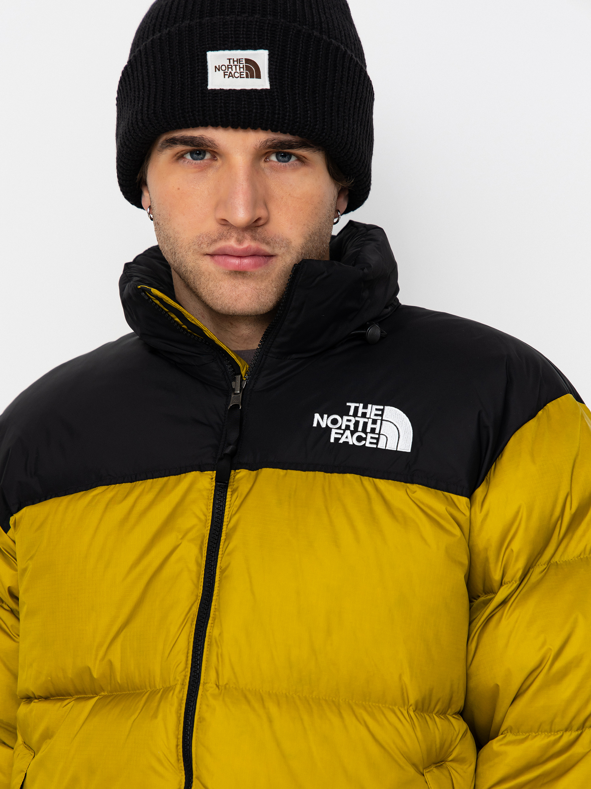 Bunda The North Face 1996 Retro Nuptse (deep dijon/tnf black)