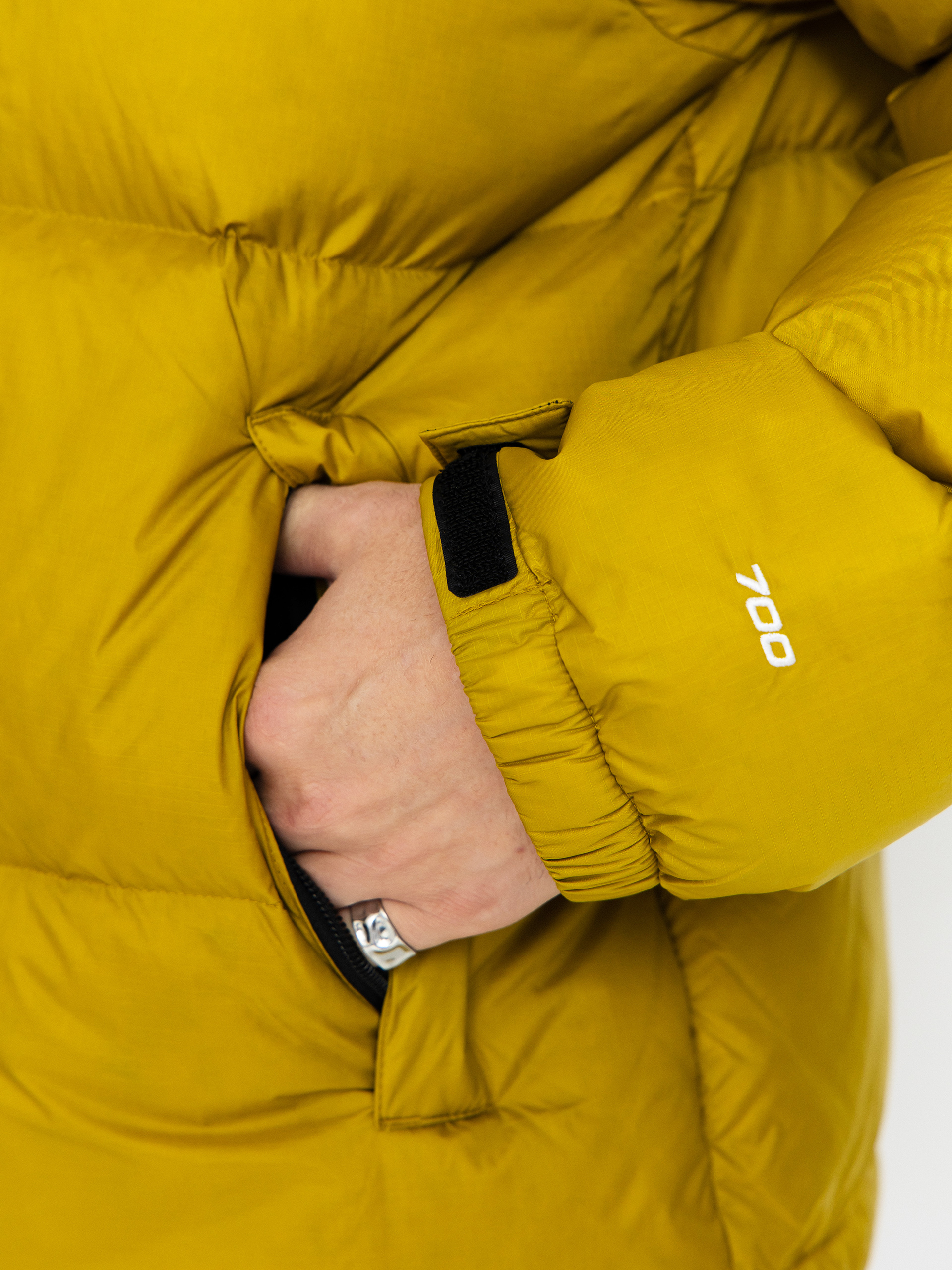 Bunda The North Face 1996 Retro Nuptse (deep dijon/tnf black)