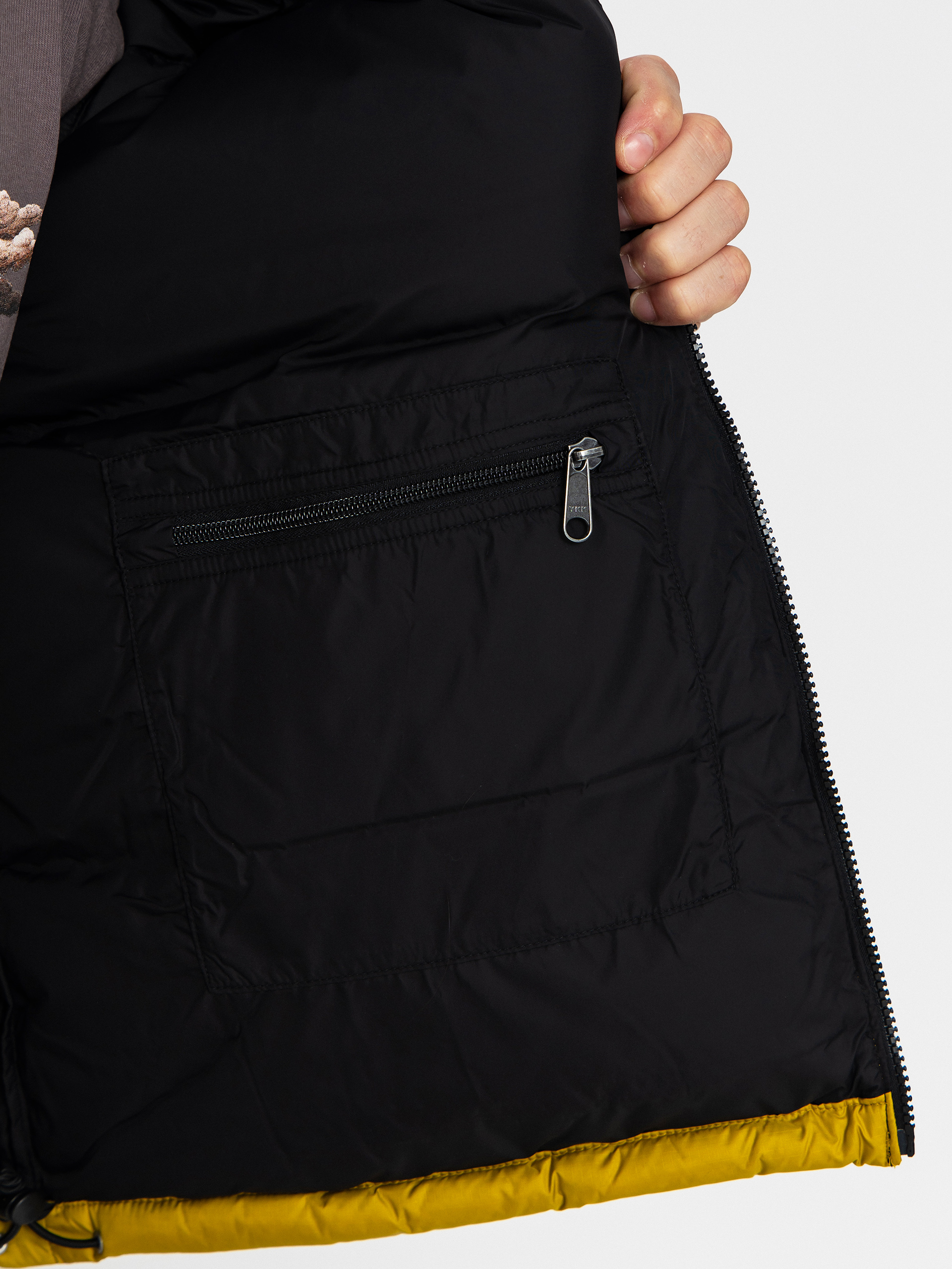 Bunda The North Face 1996 Retro Nuptse (deep dijon/tnf black)