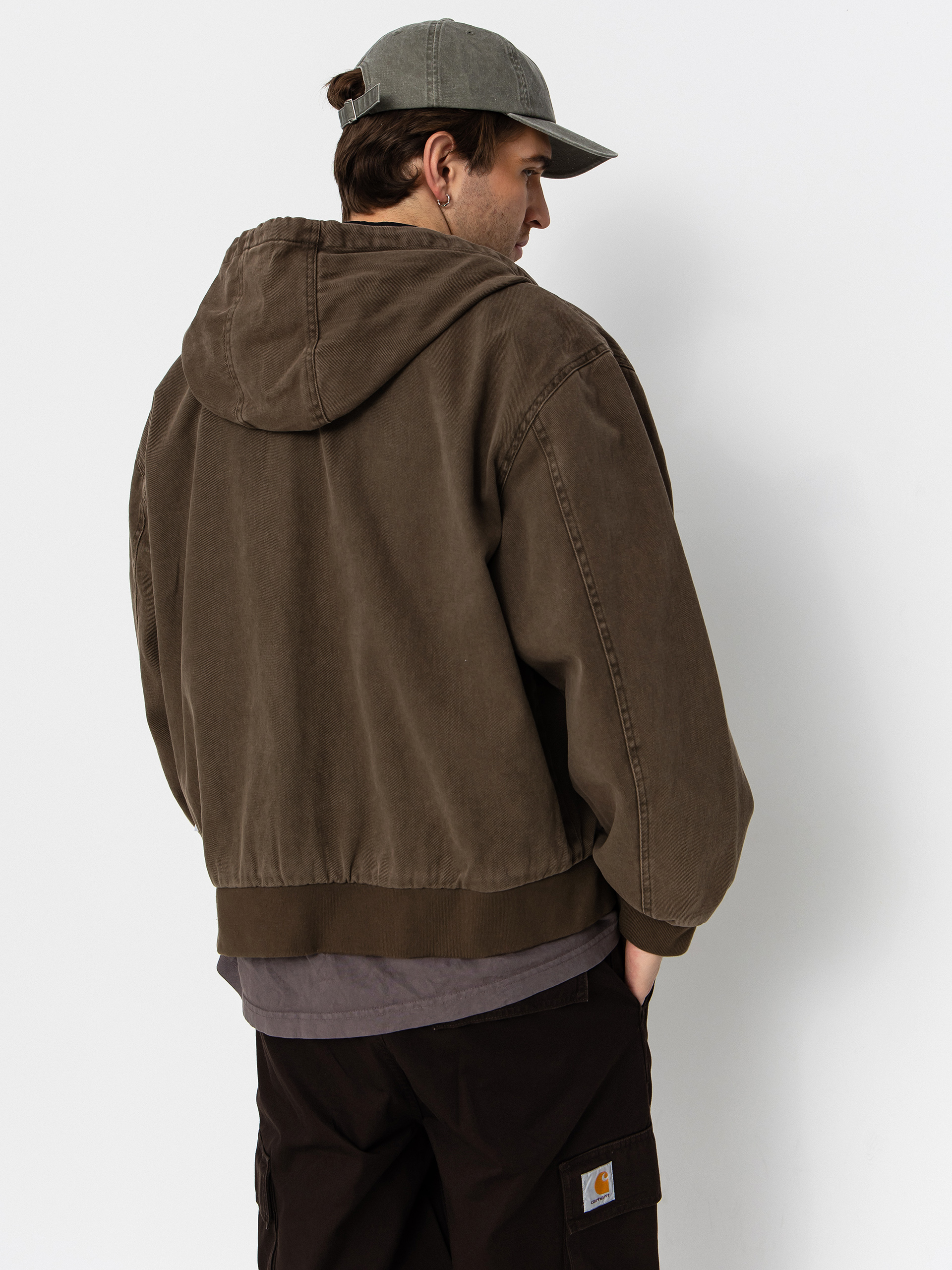Bunda OBEY Obey Glen Zip Up (wren faded wash)