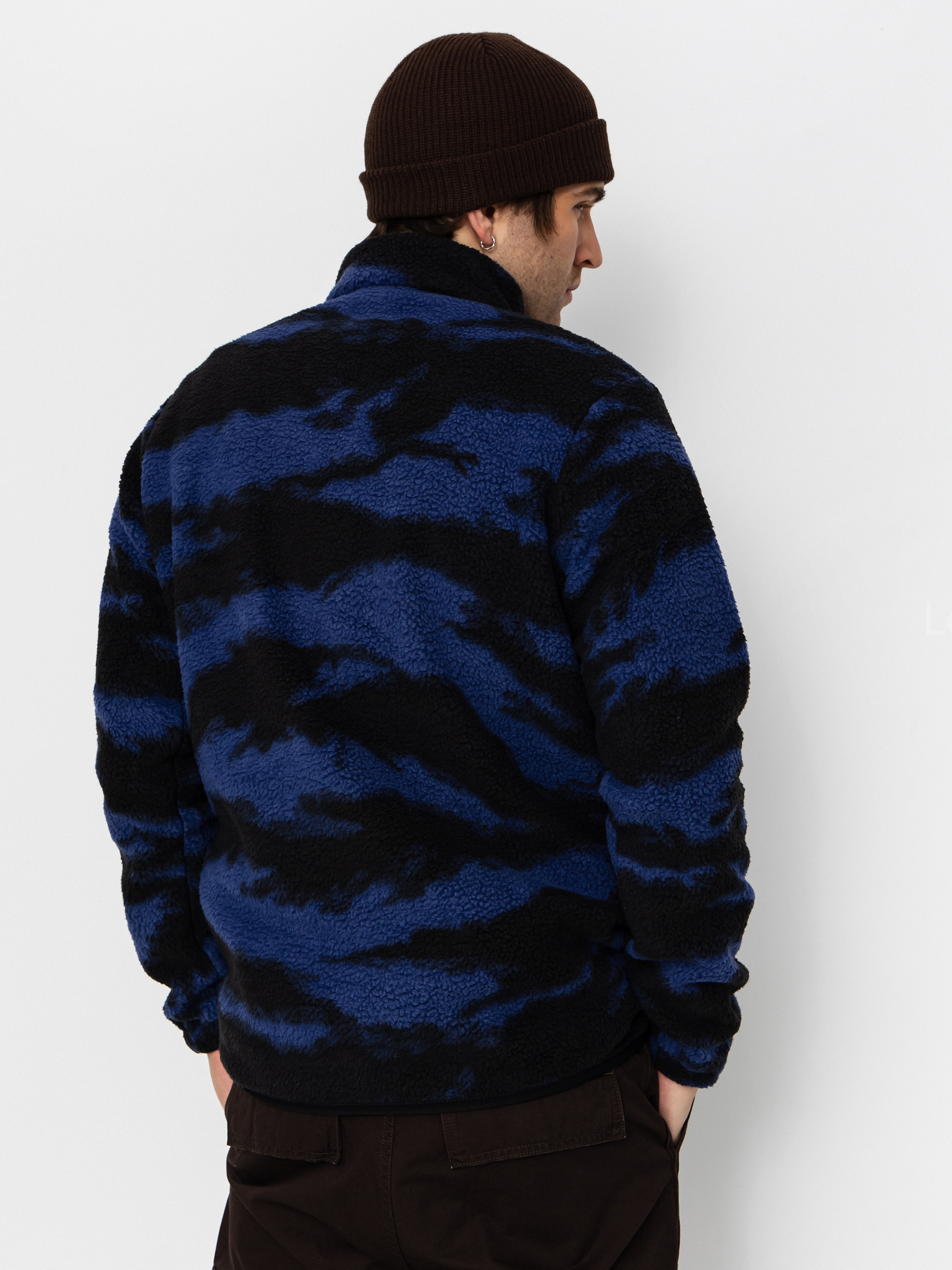 Pánsky Flísová mikina Picture Kimag Printed 1/4 Zip (retro fusion print)