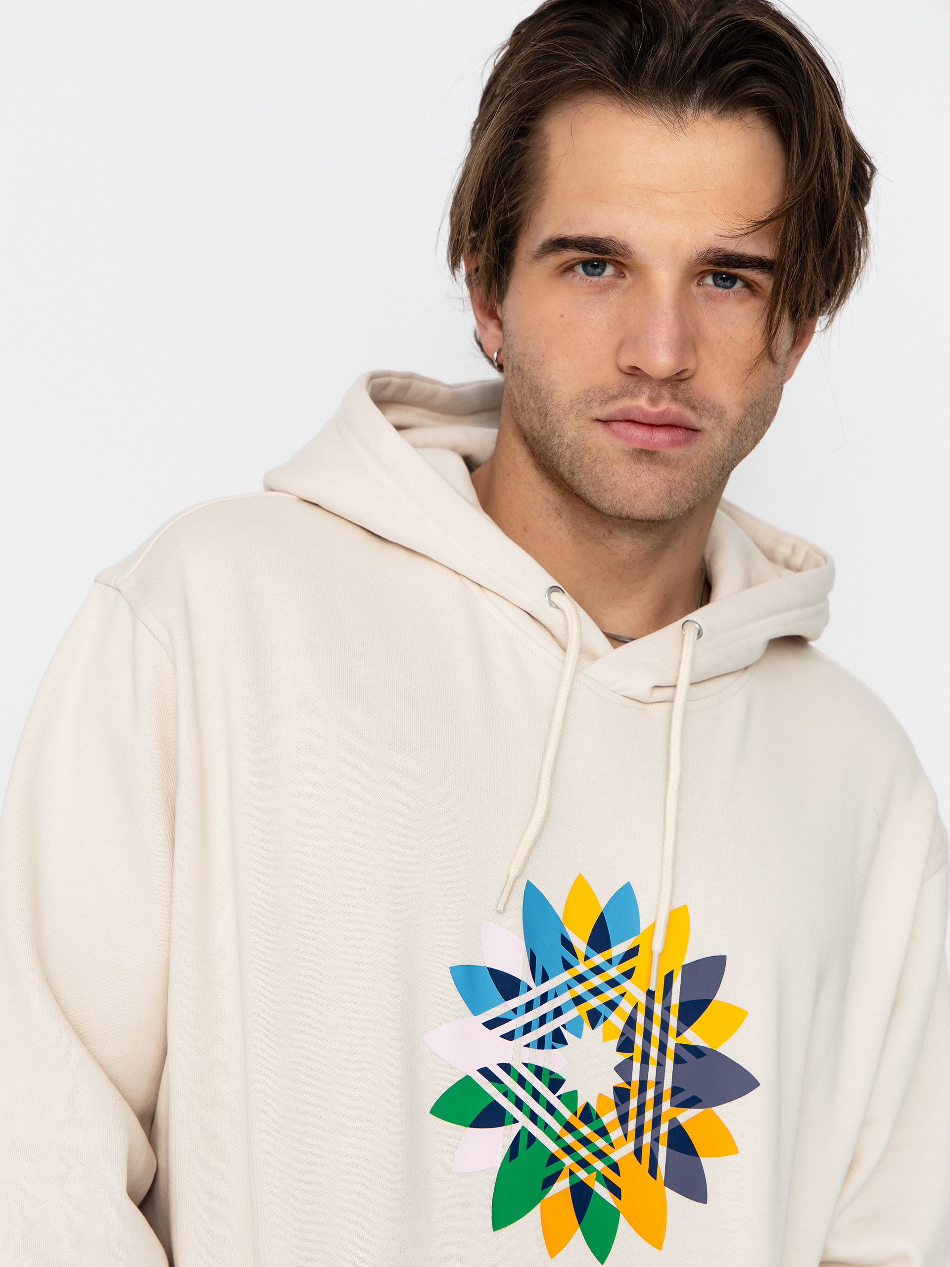 Mikina s kapucňou adidas Skate Pwt HD (wonwhi/creyel)