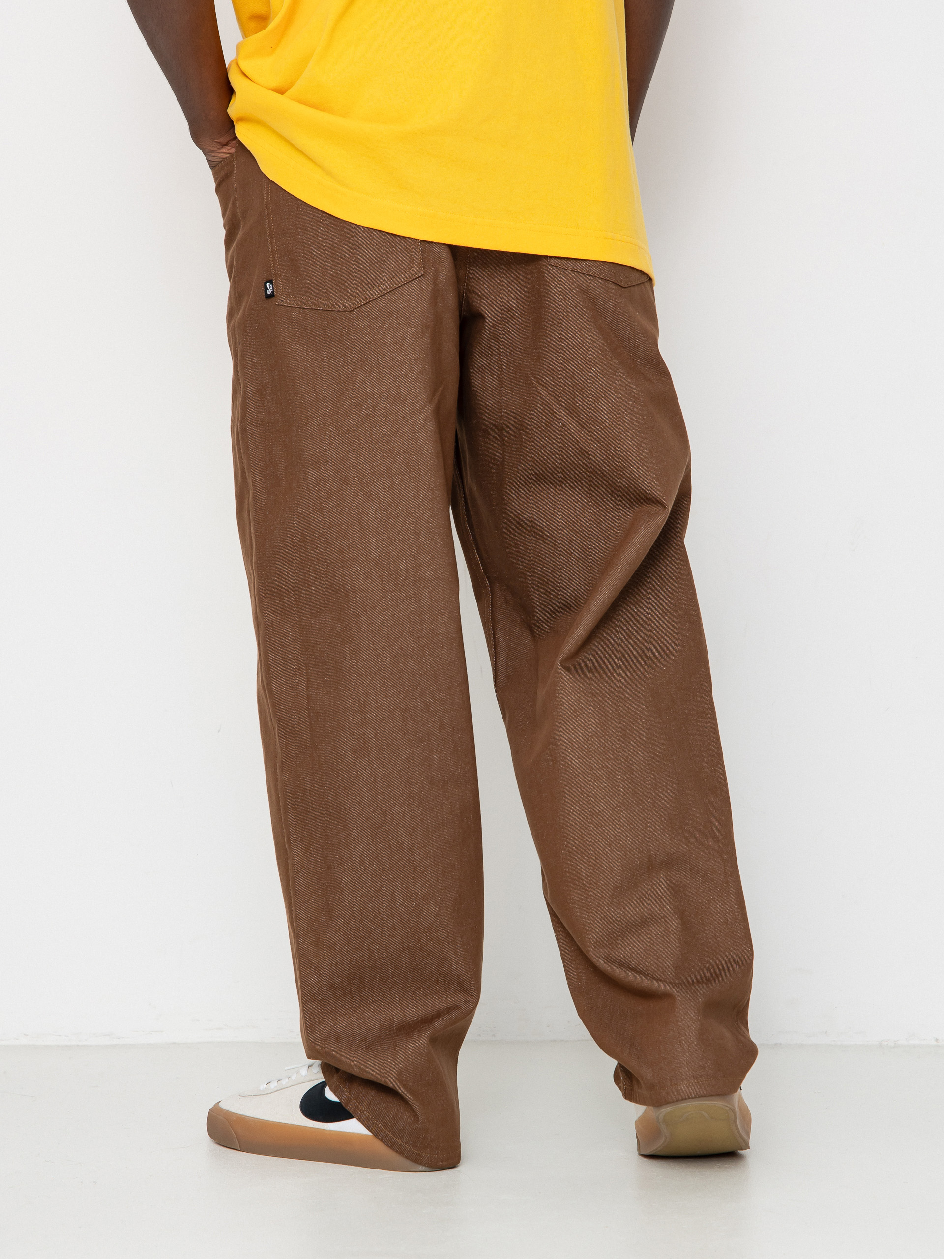 Nohavice Nike SB Loose Denim (mosswood brown)