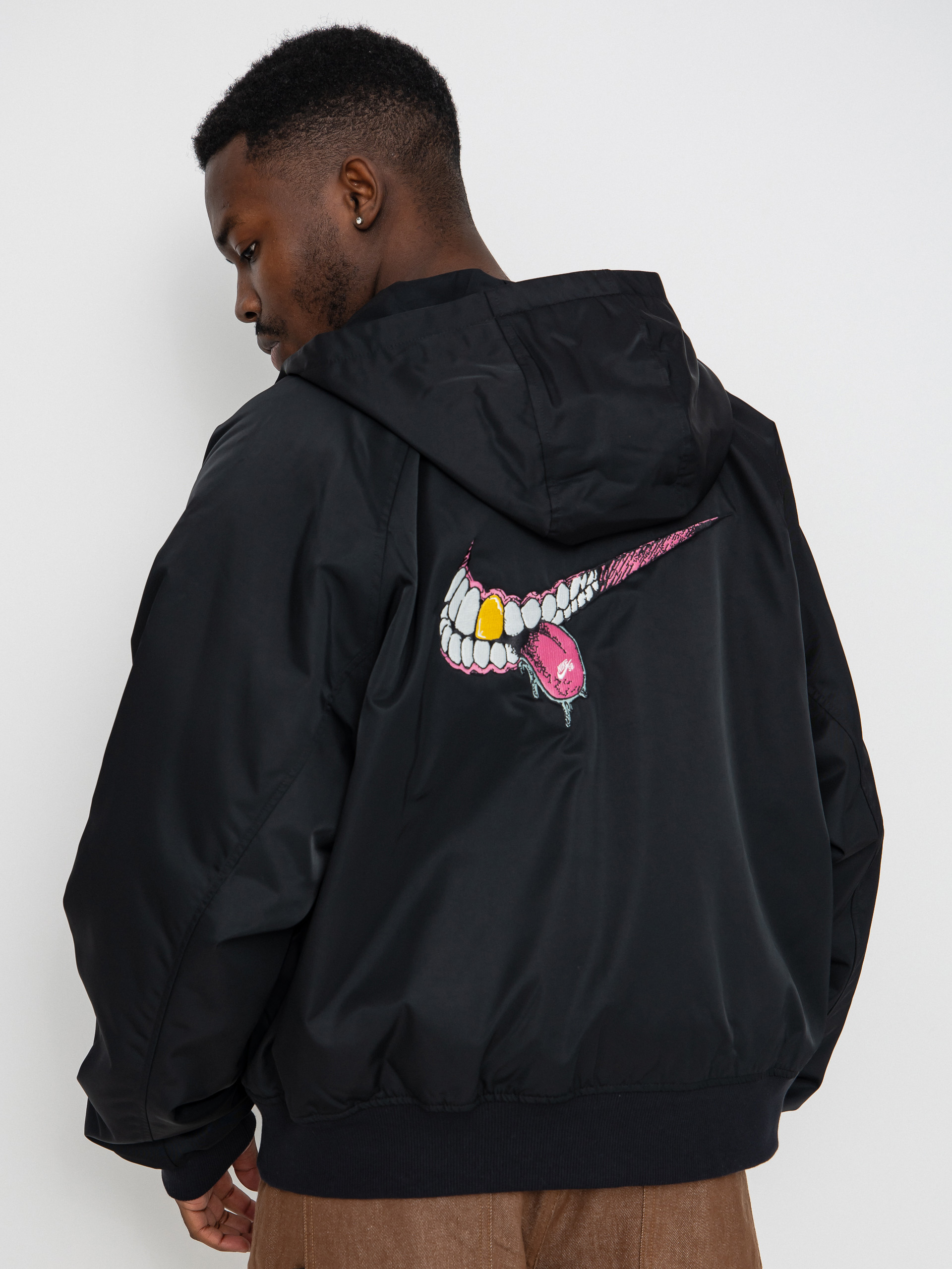 Bunda Nike SB Ssnl Gfx (black/black/white)