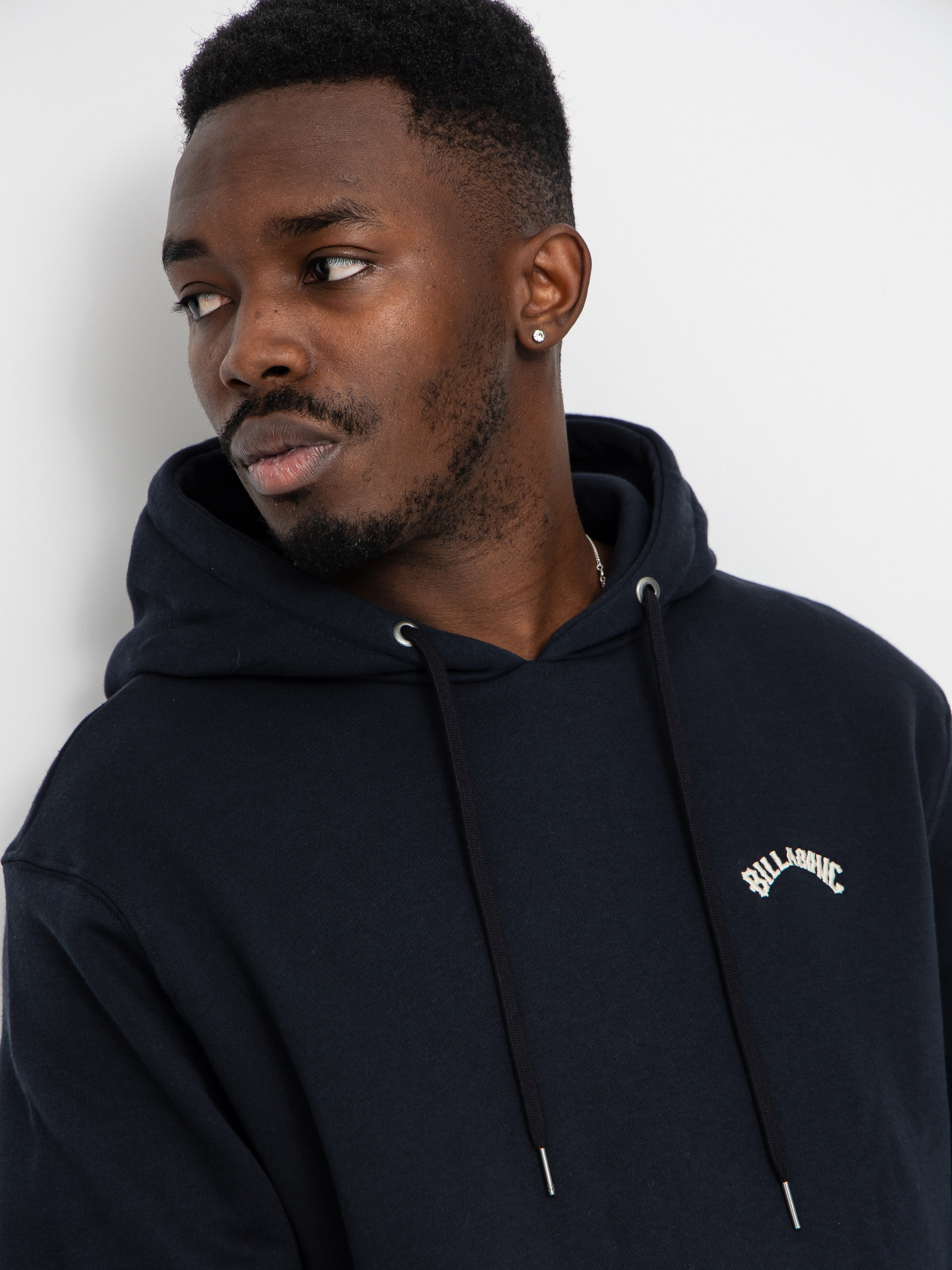 Mikina s kapucňou Billabong Arch HD (black)