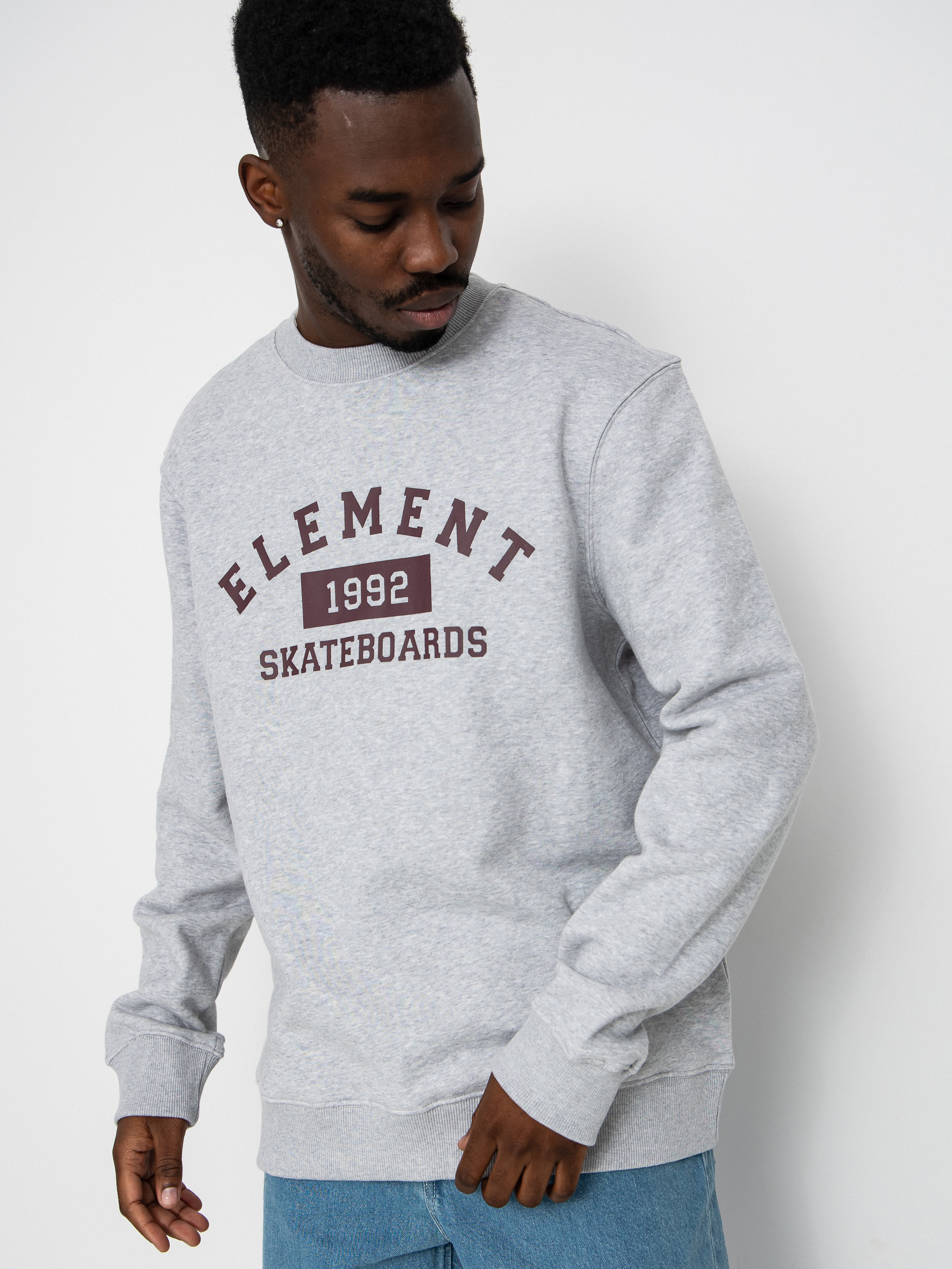 Mikina Element Home Team Cr (mid grey heather)