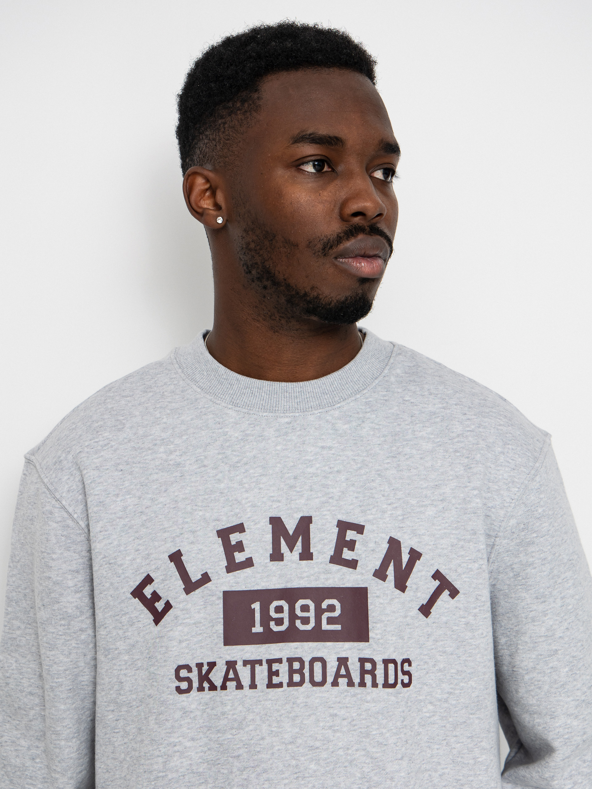 Mikina Element Home Team Cr (mid grey heather)
