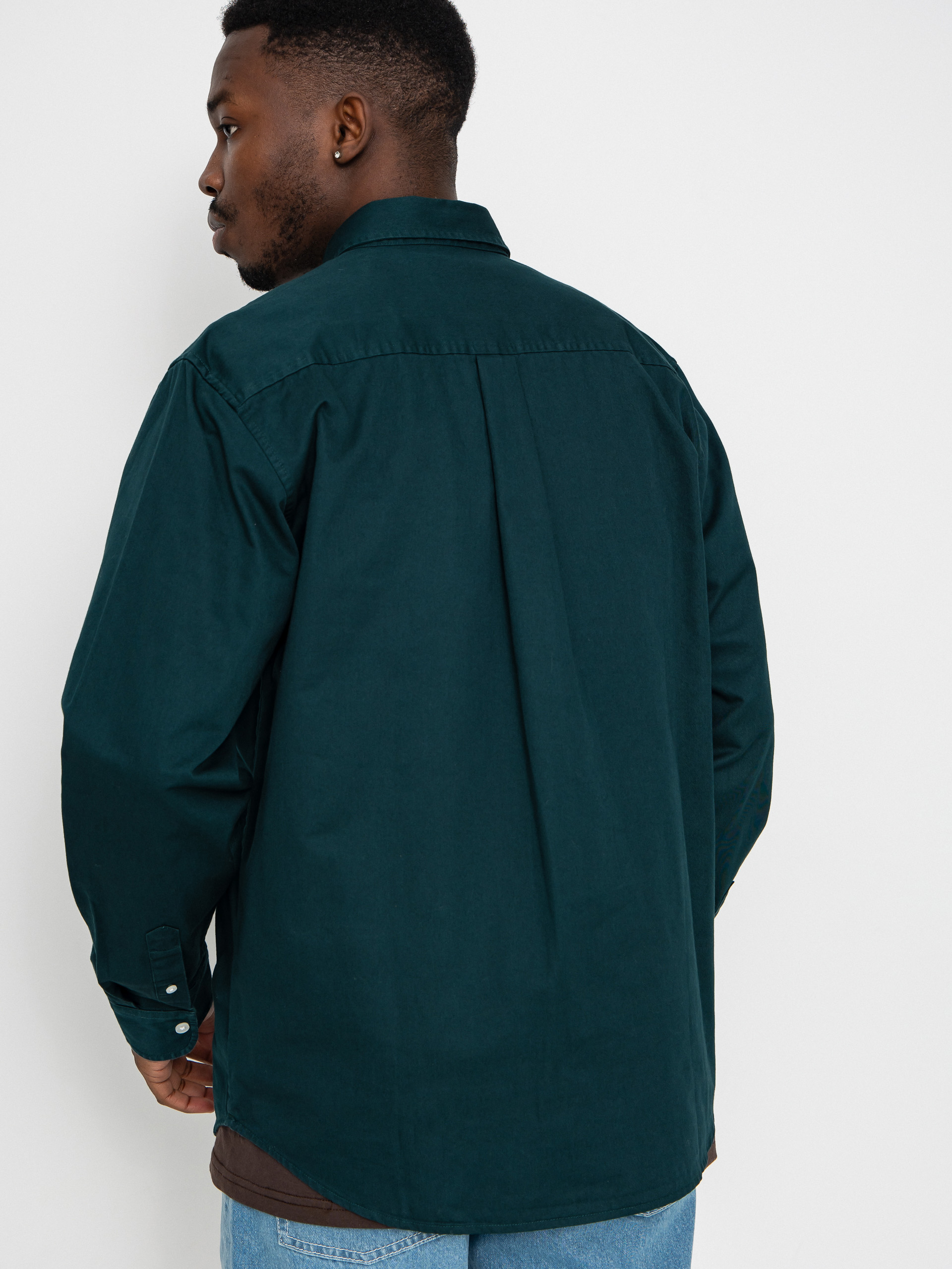 Košeľa Carhartt WIP Madison (dark fir/wax)