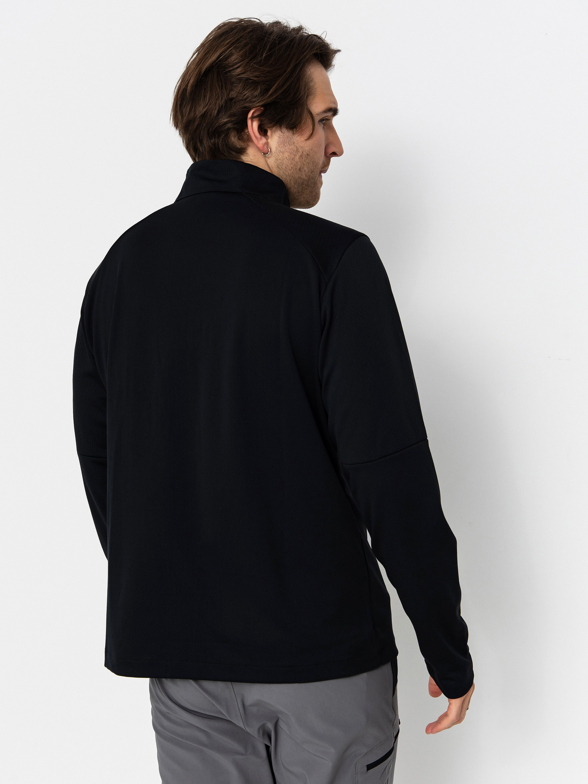 Pánsky Flísová mikina Columbia Tech Knit 1/4 Zip (black)