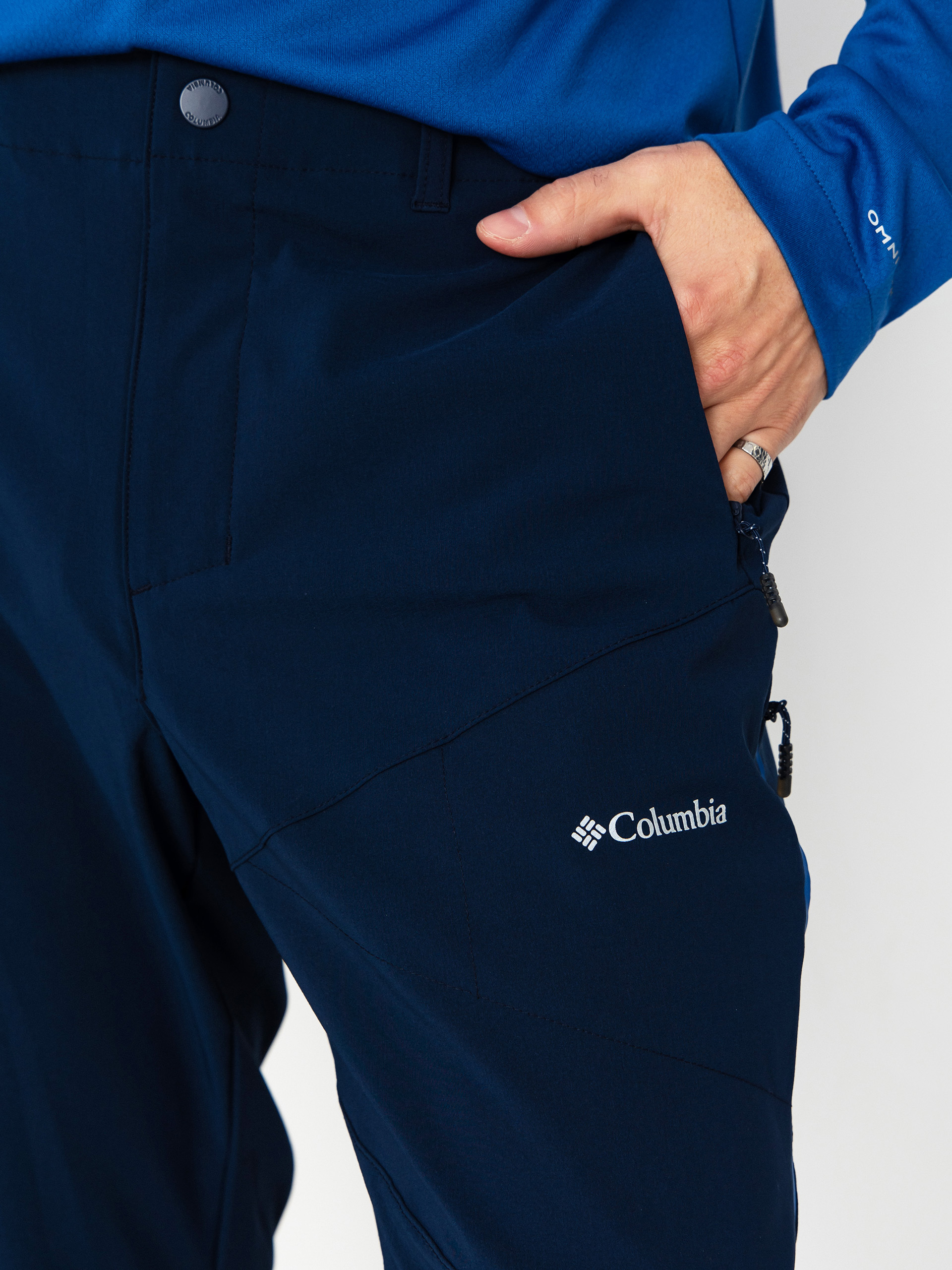 Nohavice Columbia Tech Softshell (collegiate navy)
