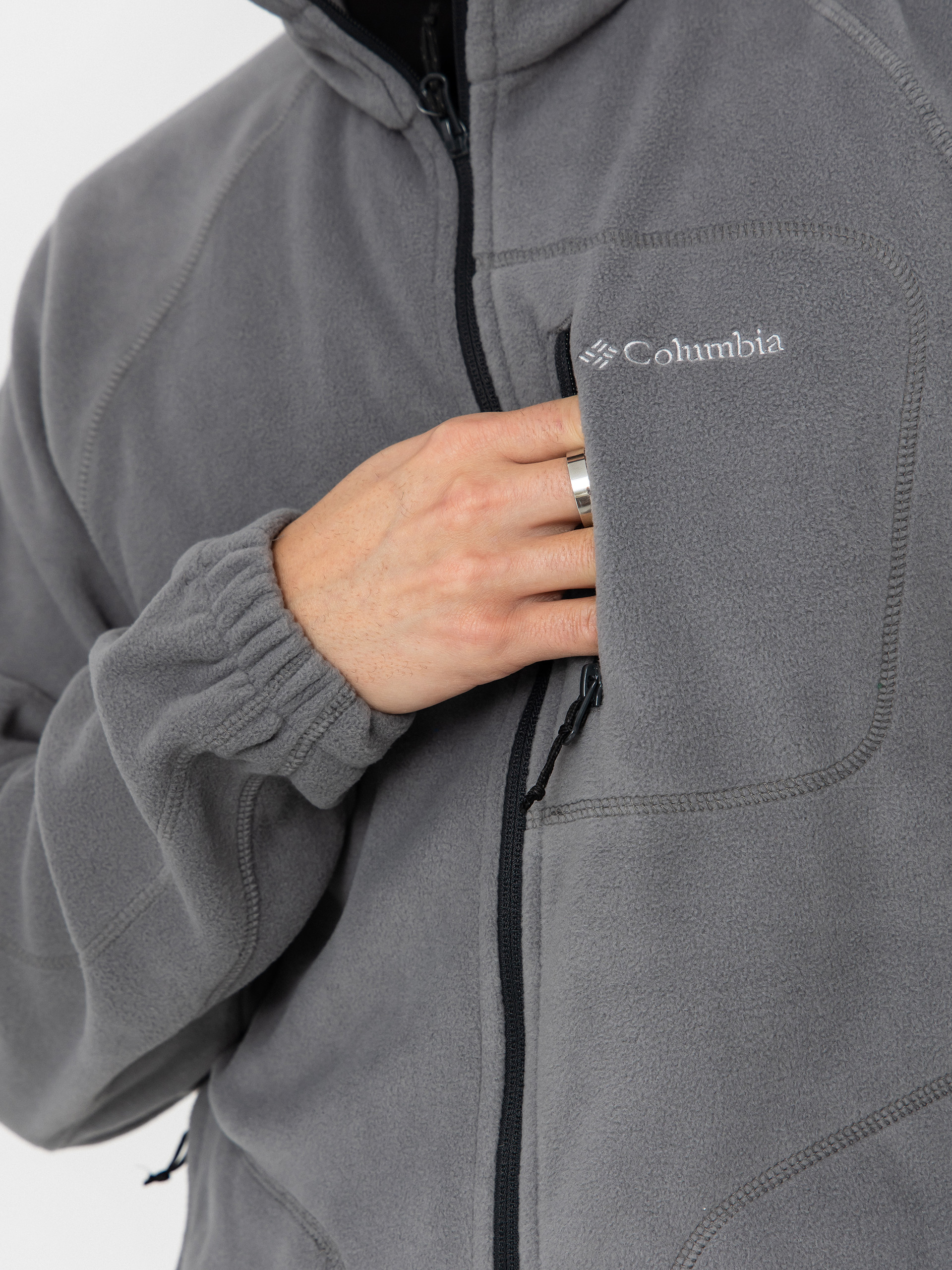 Pánsky Flísová mikina Columbia Fast Trek II Full Zip (city grey)