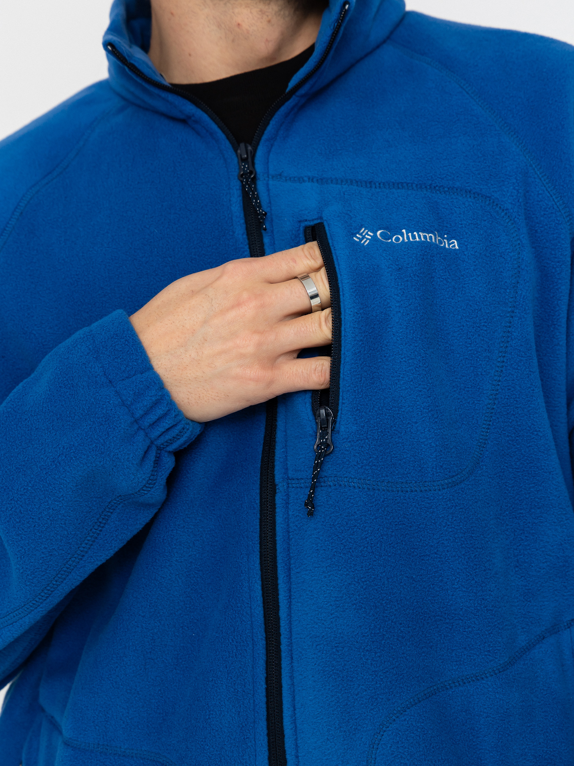 Pánsky Flísová mikina Columbia Fast Trek II Full Zip (mountain blue)