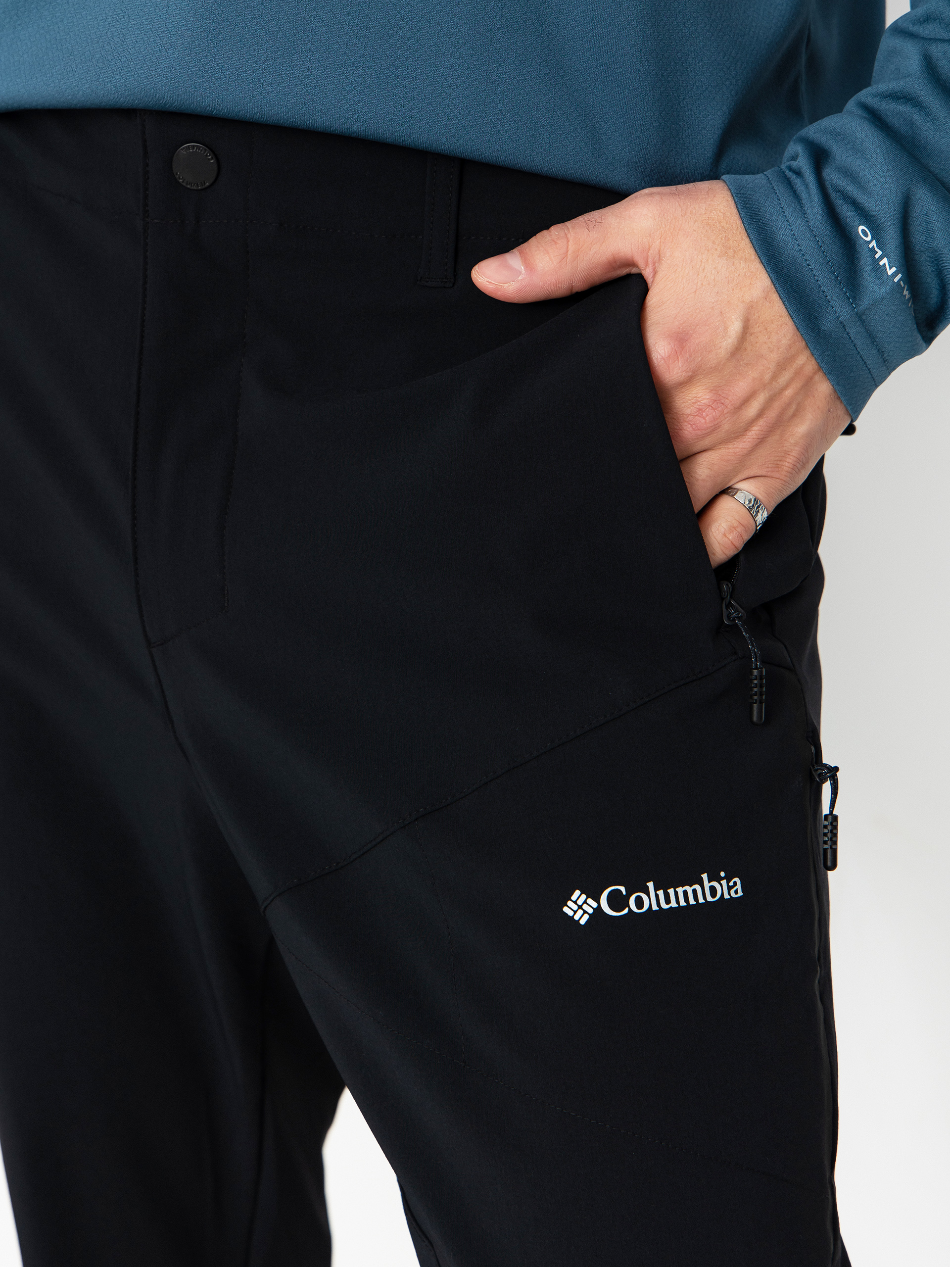 Nohavice Columbia Tech Softshell (black)