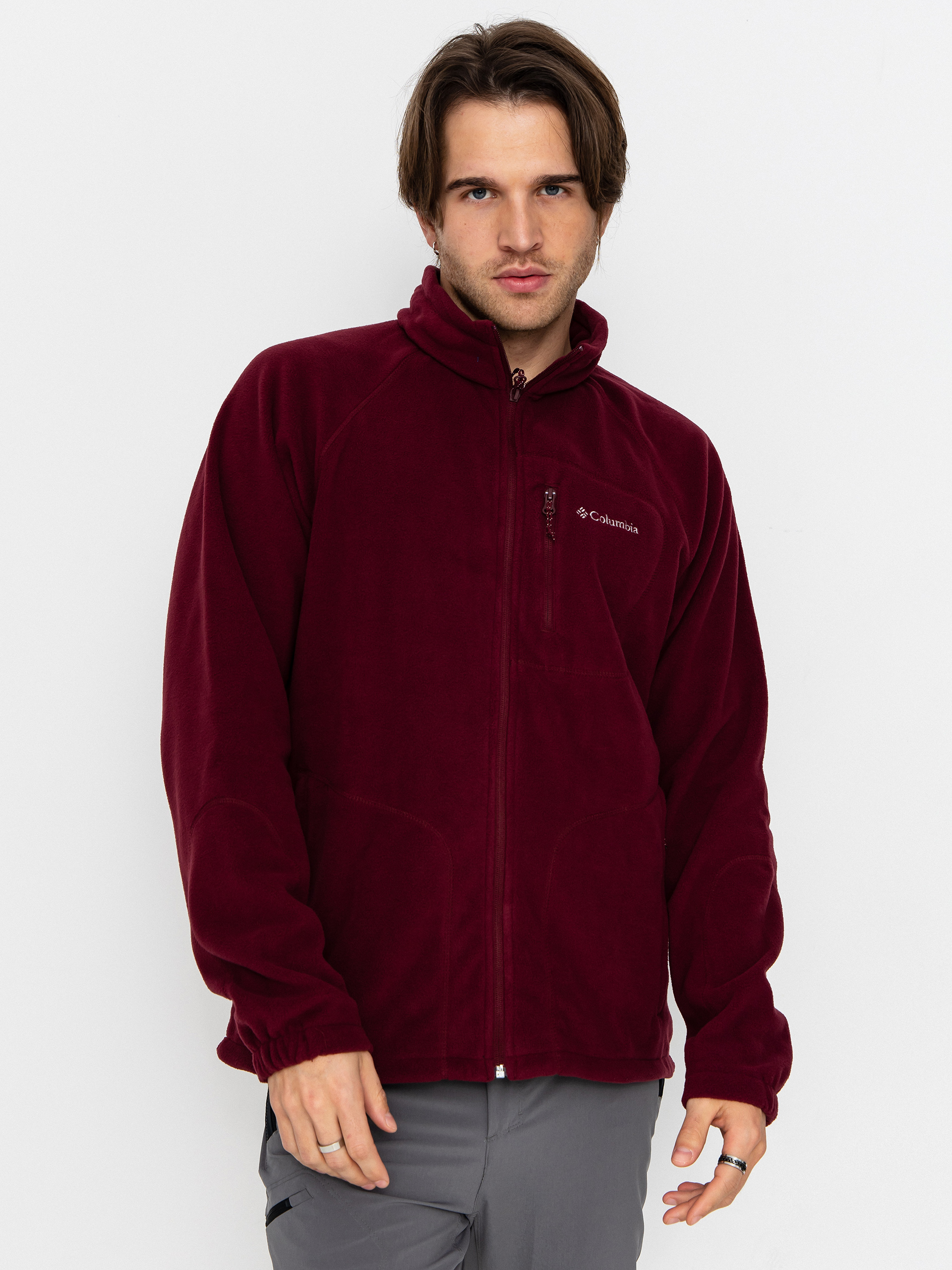 Flísová mikina Columbia Fast Trek II Full Zip (rich wine)