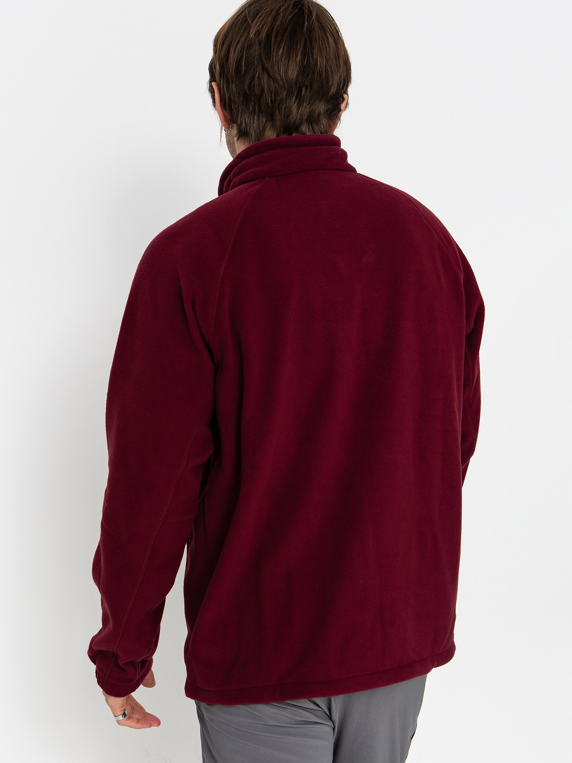 Pánsky Flísová mikina Columbia Fast Trek II Full Zip (rich wine)