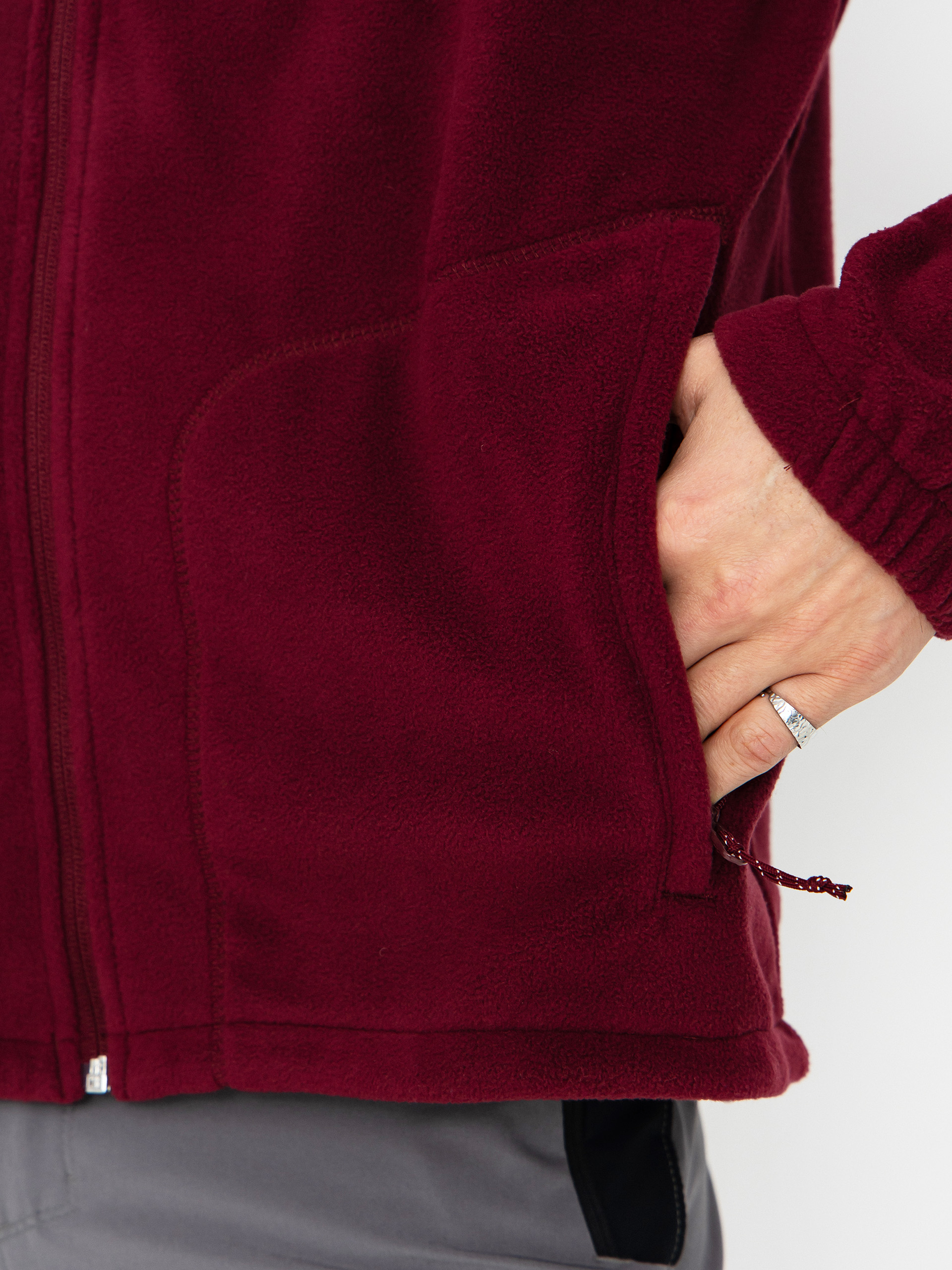 Pánsky Flísová mikina Columbia Fast Trek II Full Zip (rich wine)