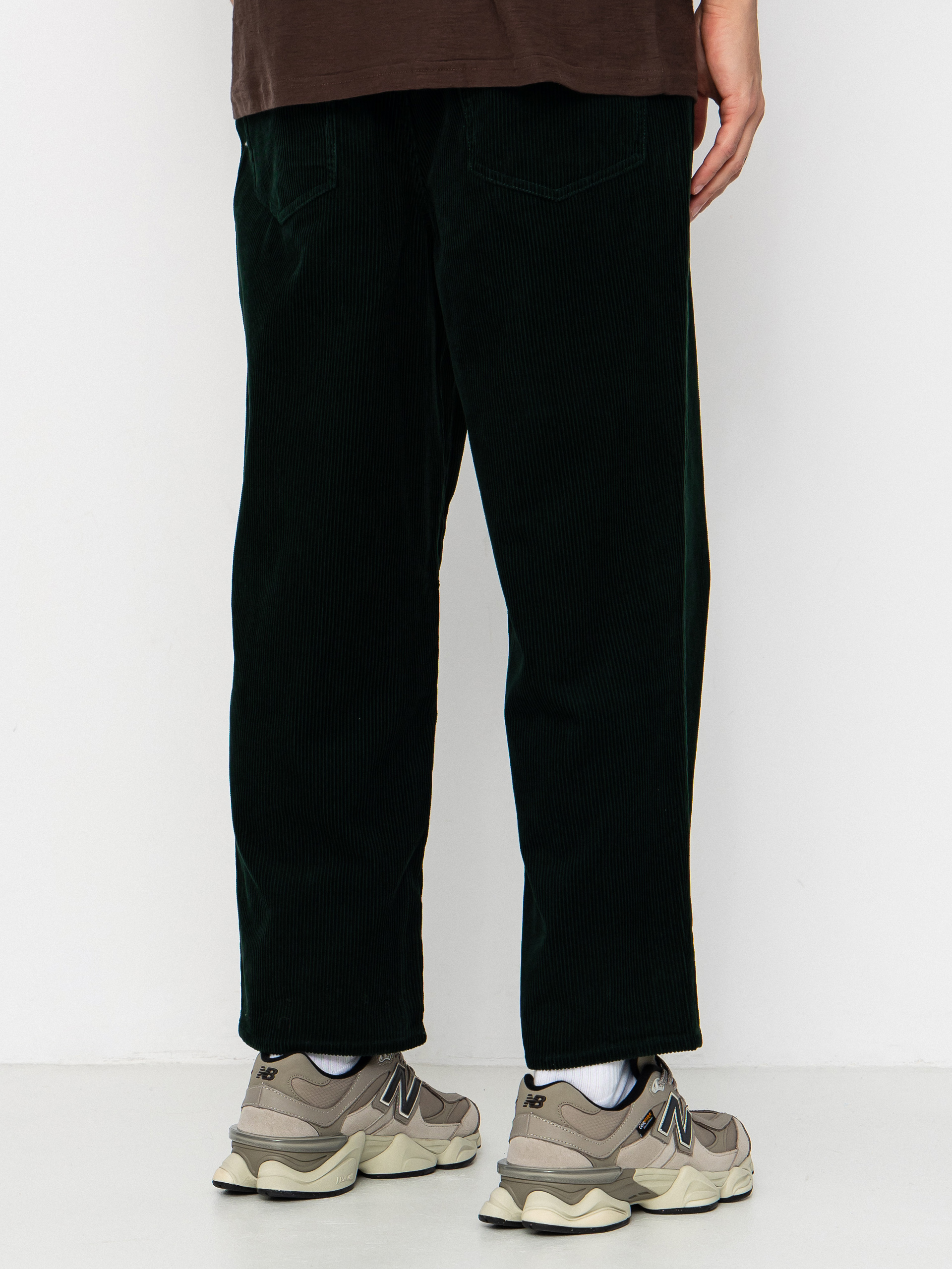 Nohavice Volcom Billow Tapered Cord (scarab)