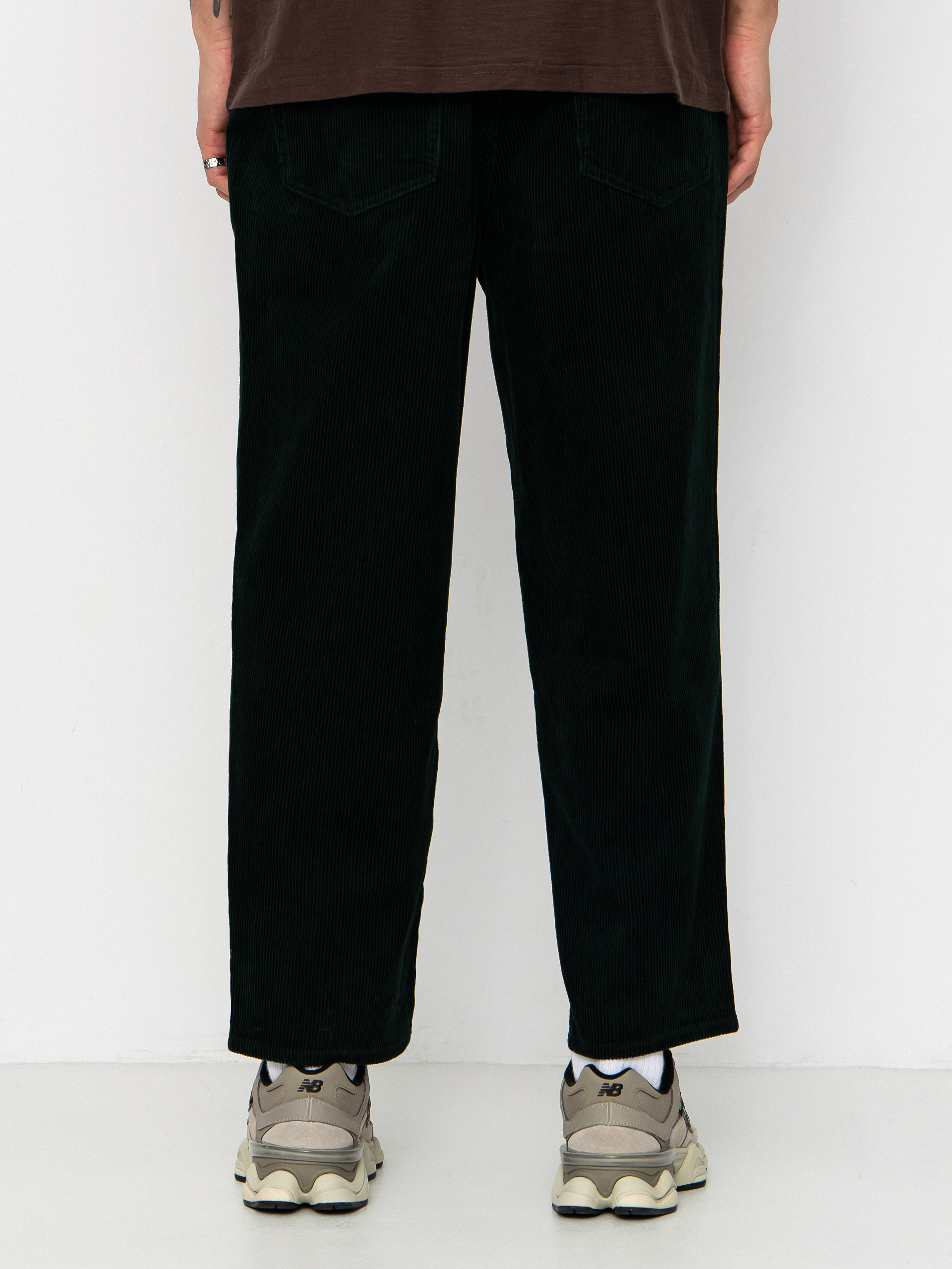 Nohavice Volcom Billow Tapered Cord (scarab)