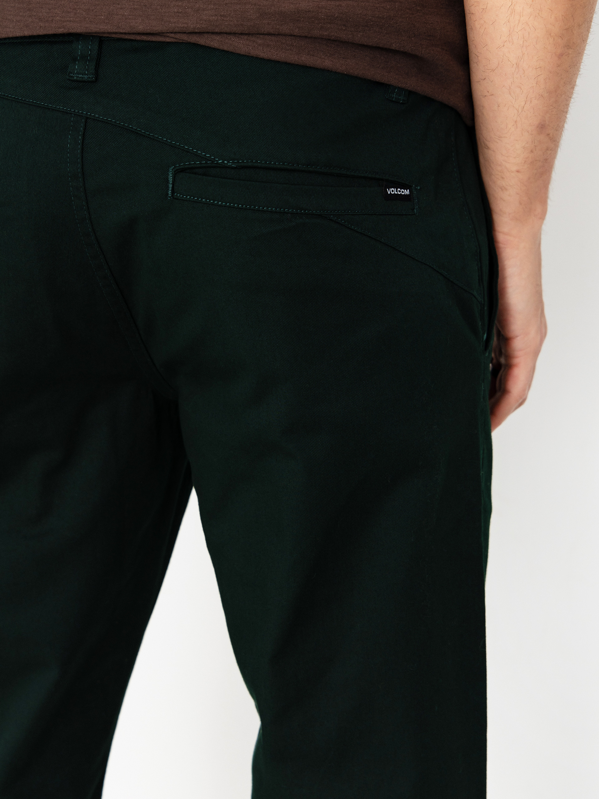 Nohavice Volcom Frickin Modern Stretch (scarab)