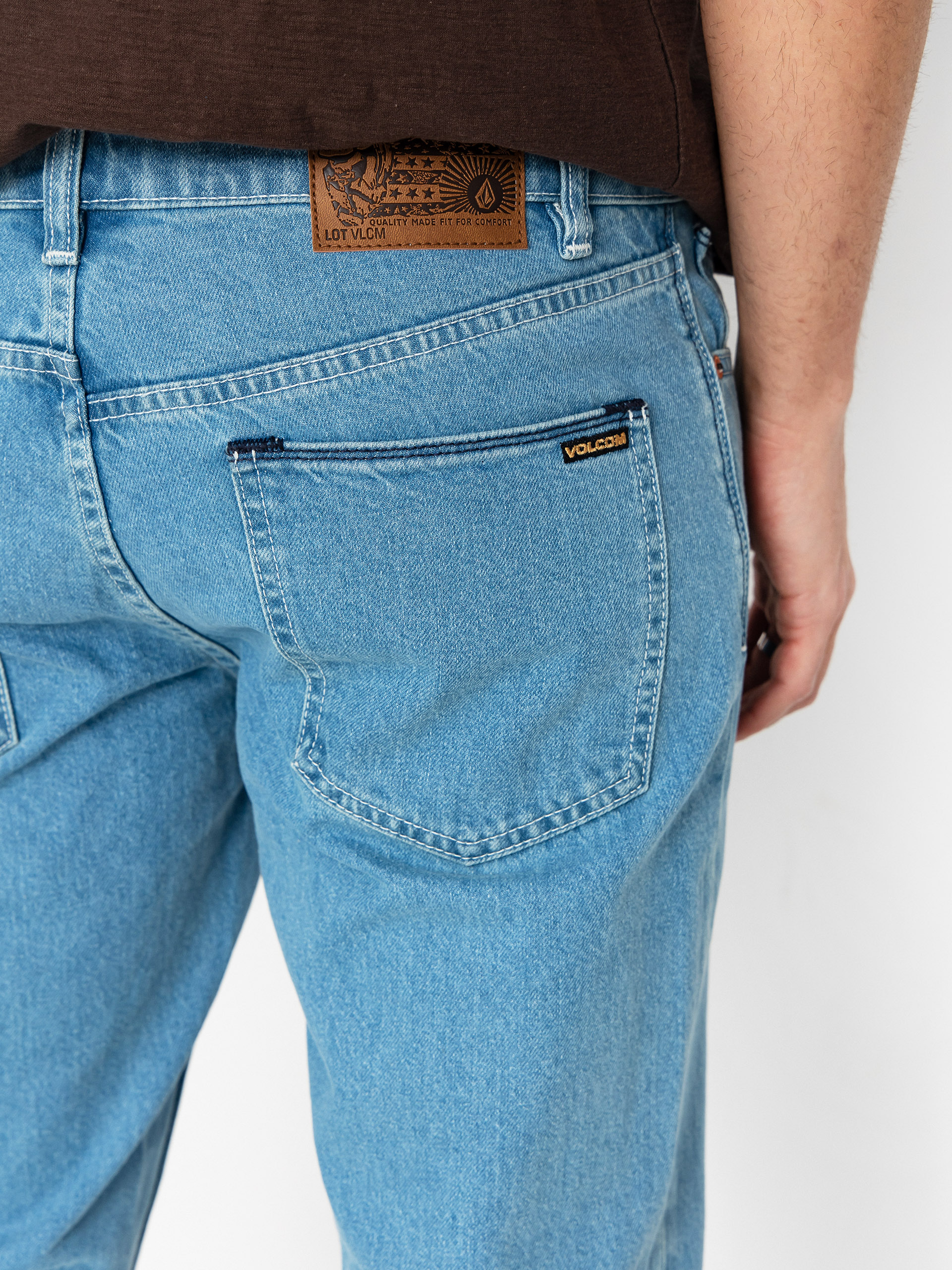Nohavice Volcom Vorta (camper blue)