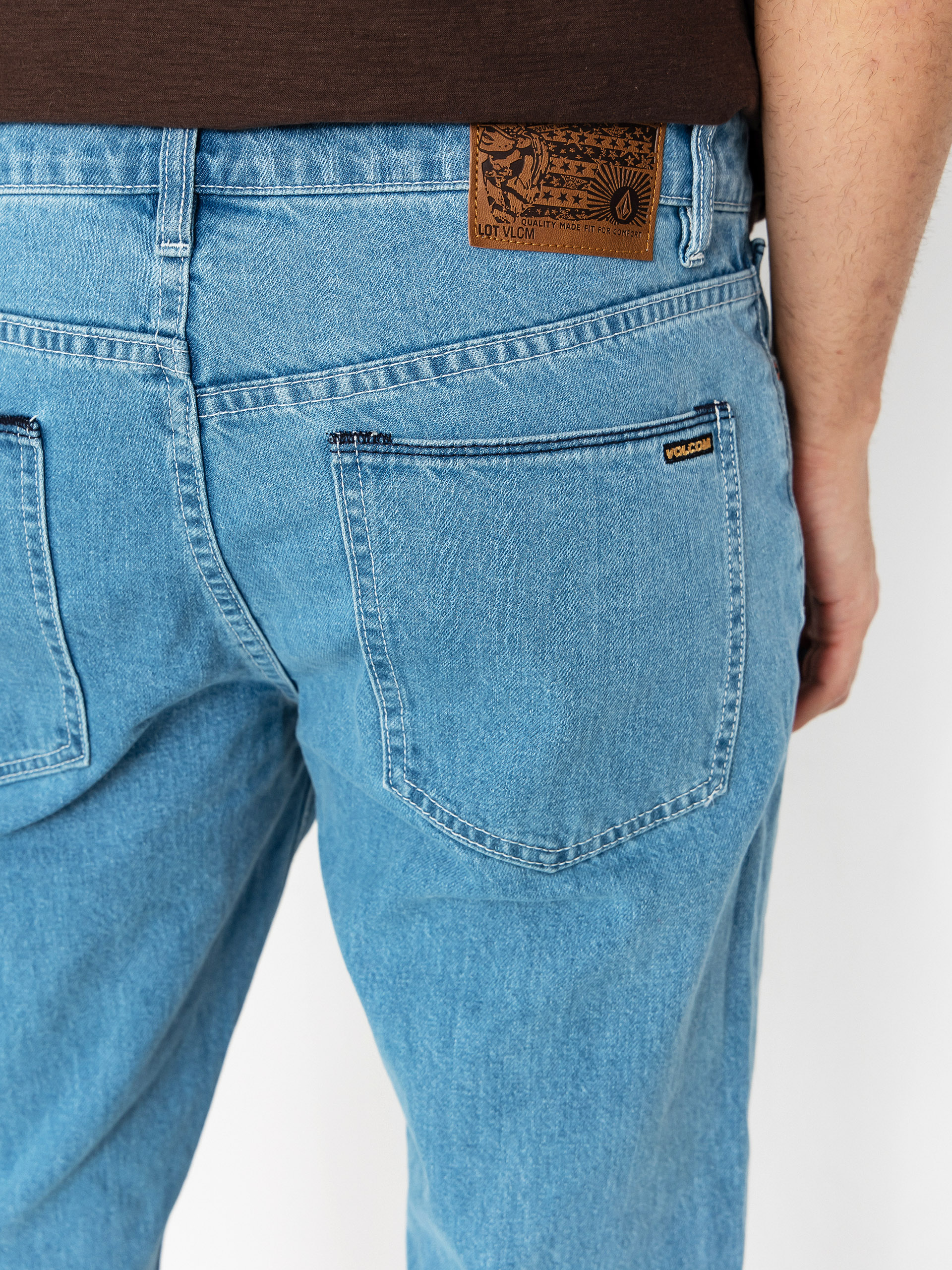 Nohavice Volcom Solver (camper blue)