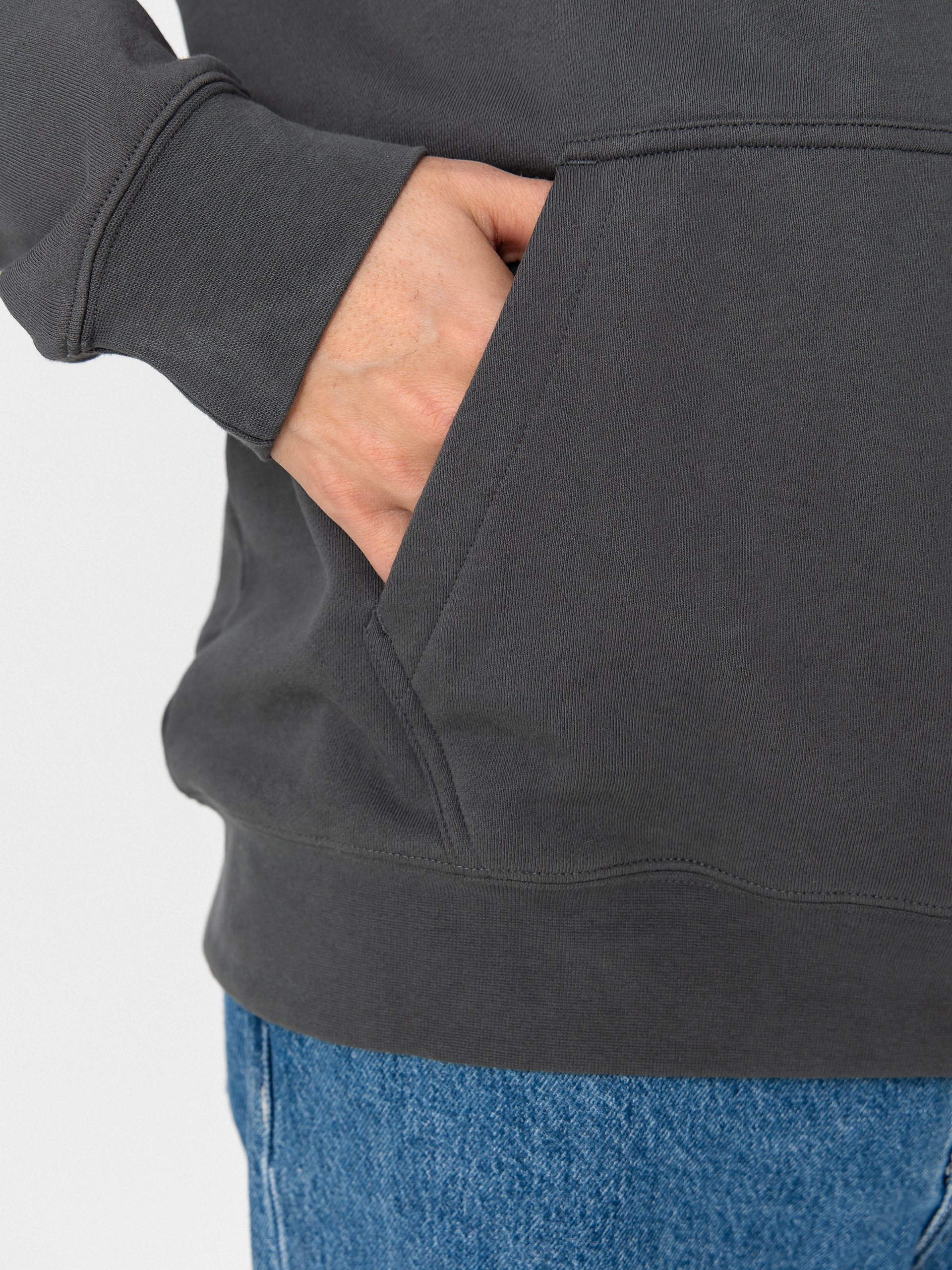 Mikina s kapucňou Fox Local Racer HD (dark shadow)