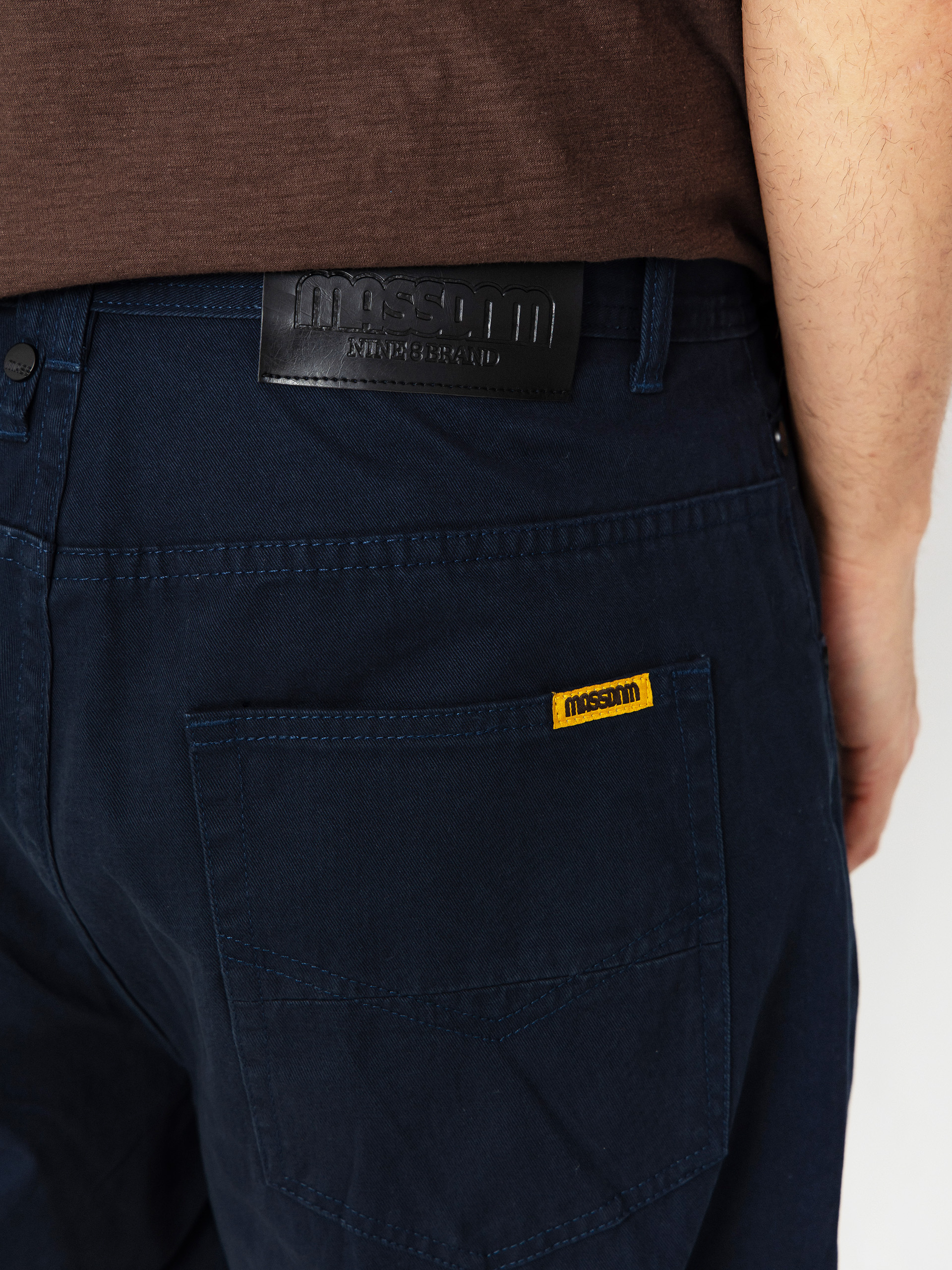 Nohavice MassDnm Slang (navy)