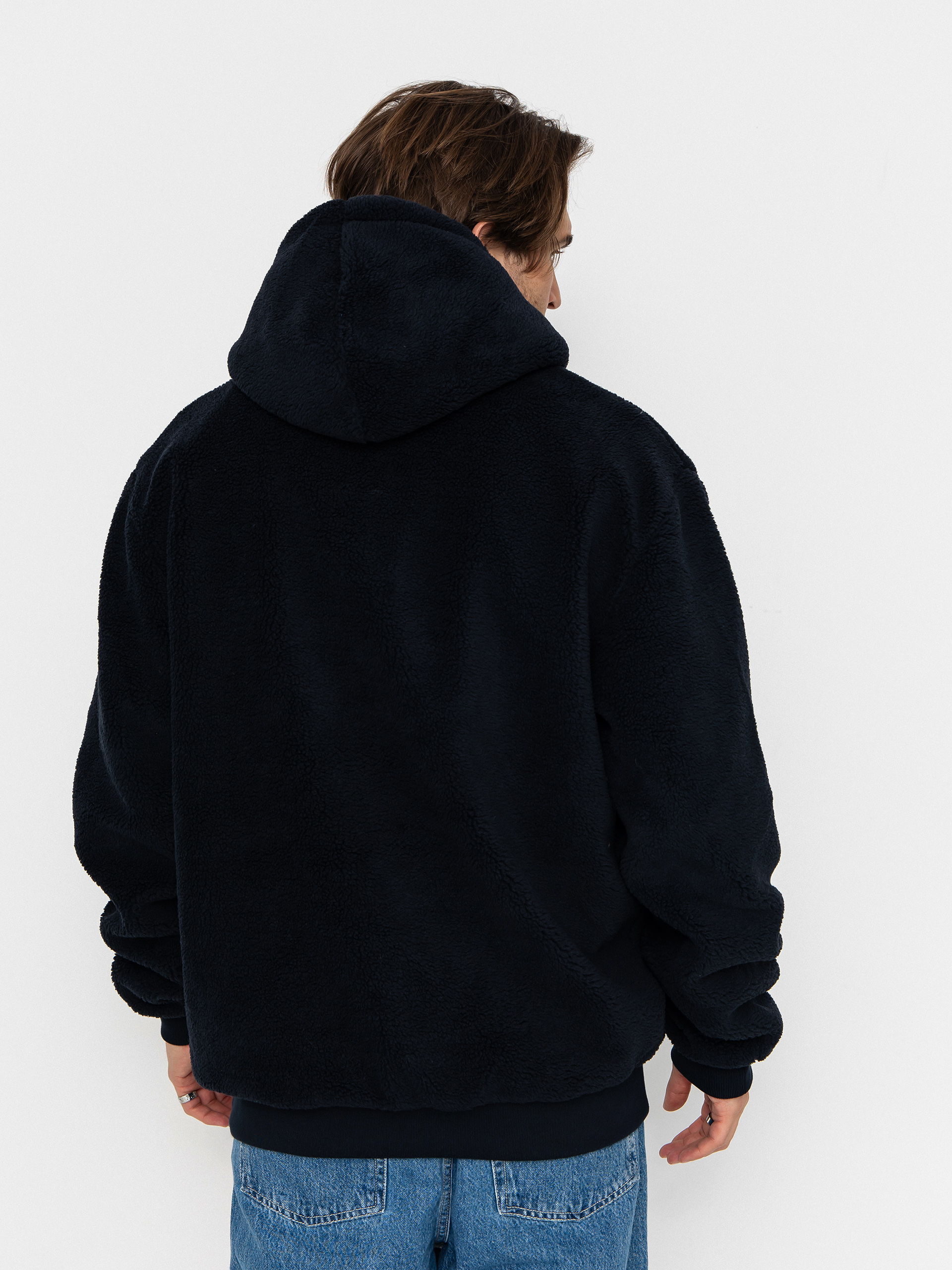 Bunda MassDnm Patch Teddy Hoody (navy)