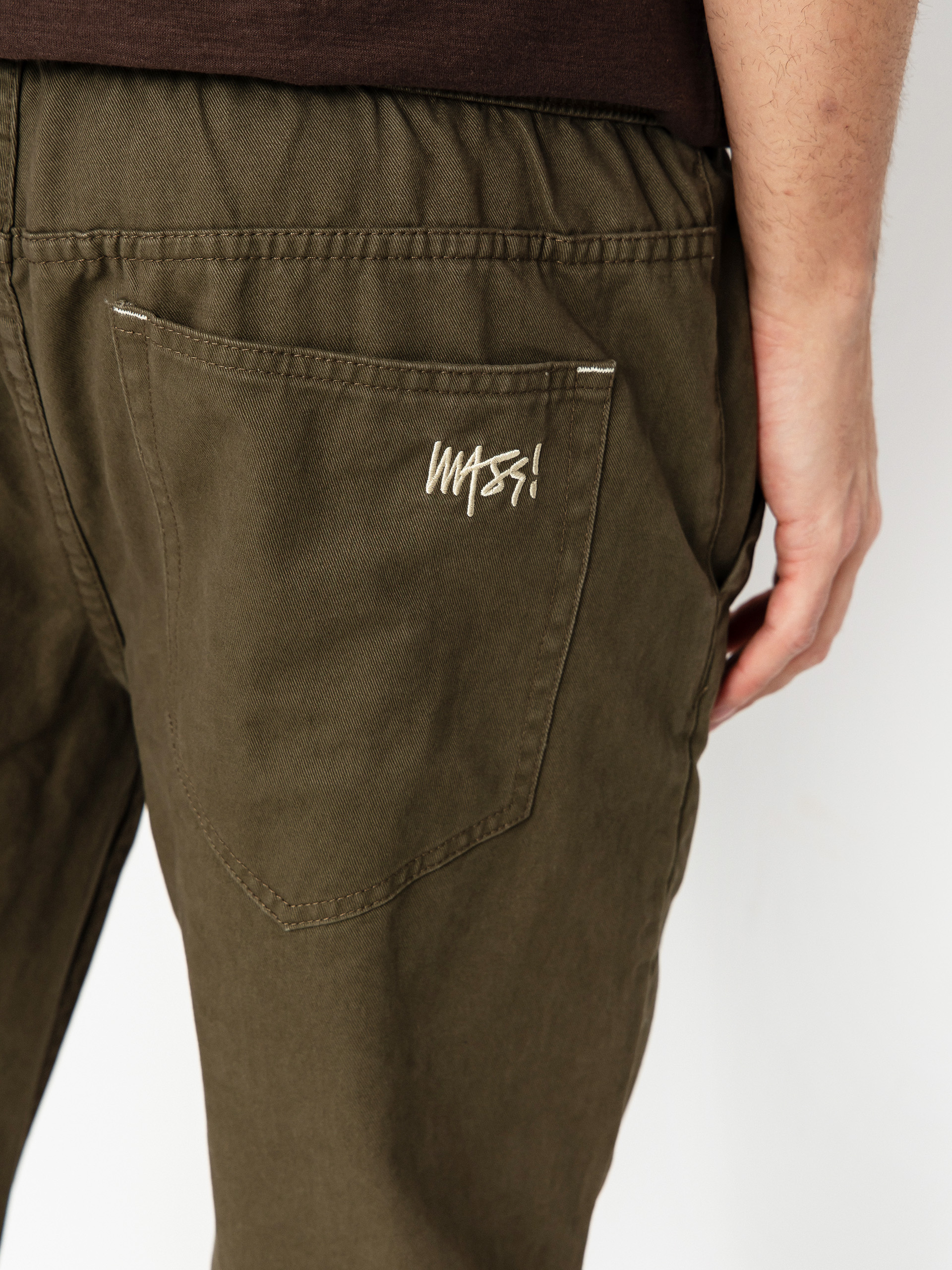 Nohavice MassDnm Signature 2.0 Jogger (olive)