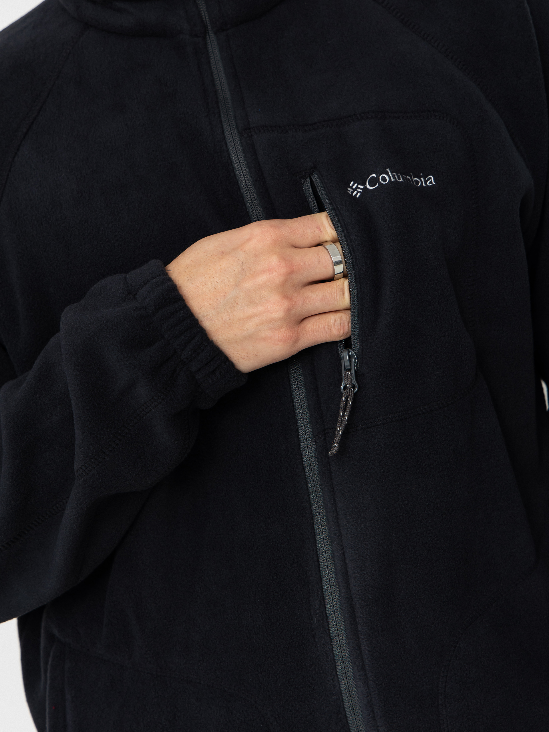 Pánsky Flísová mikina Columbia Fast Trek II Full Zip (black)