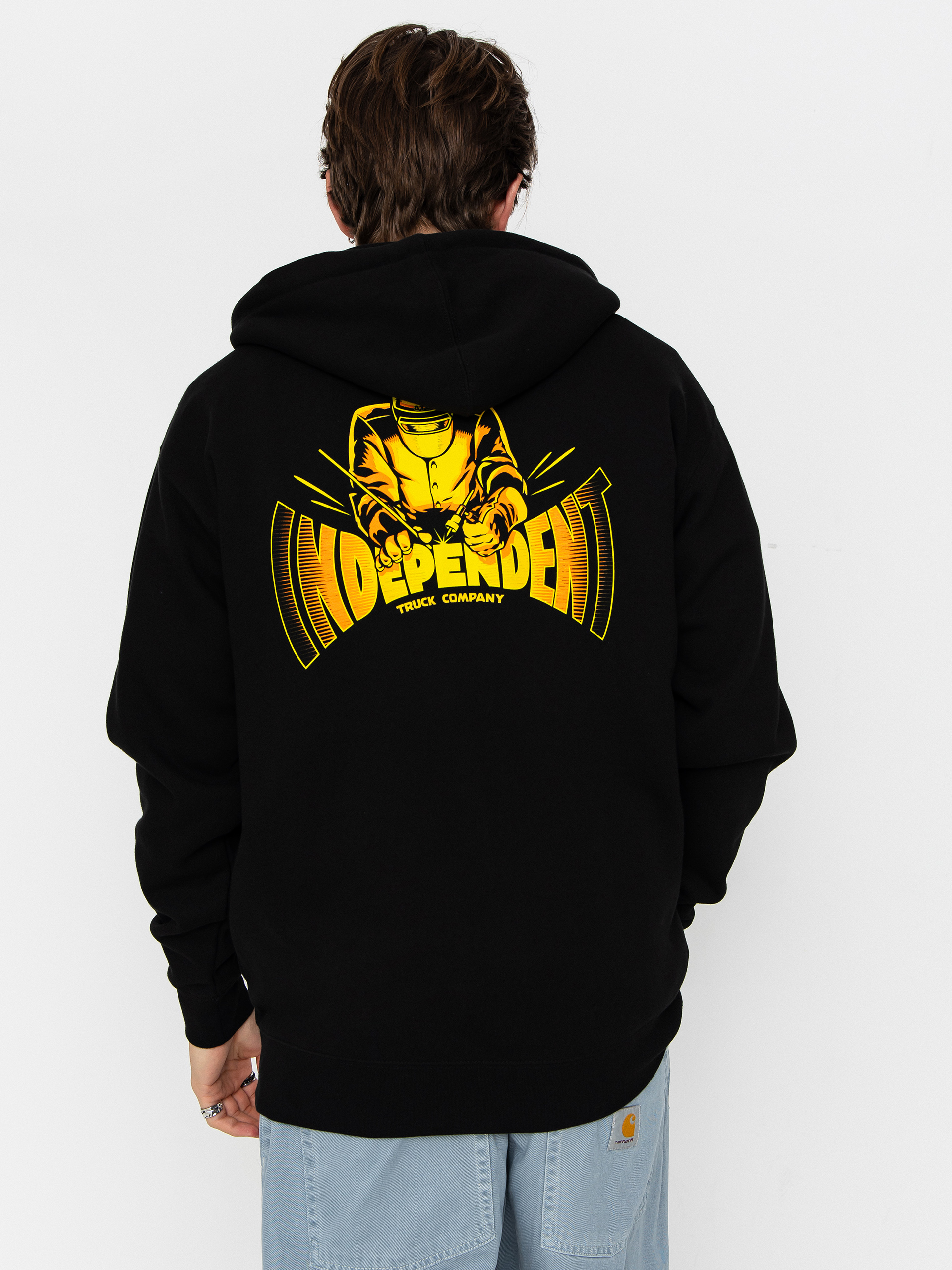 Mikina s kapucňou Independent Manufactured Span ZHD (black)