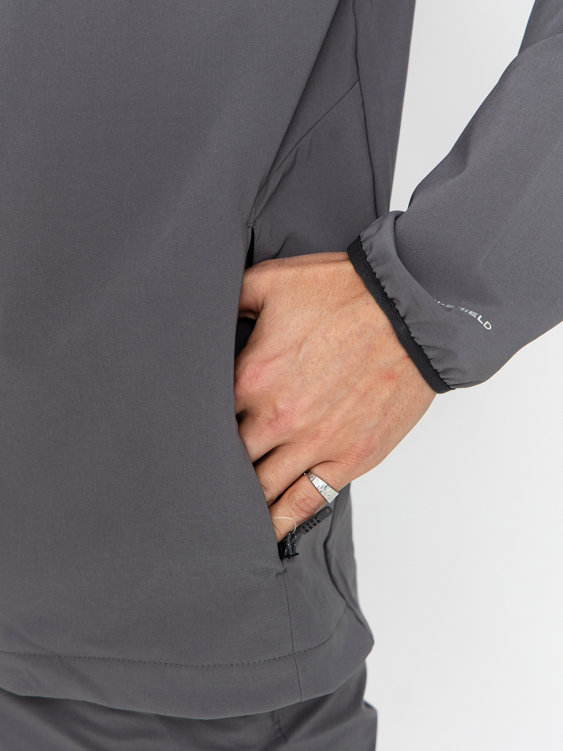 Bunda Columbia Tech Softshell HD (city grey/black)