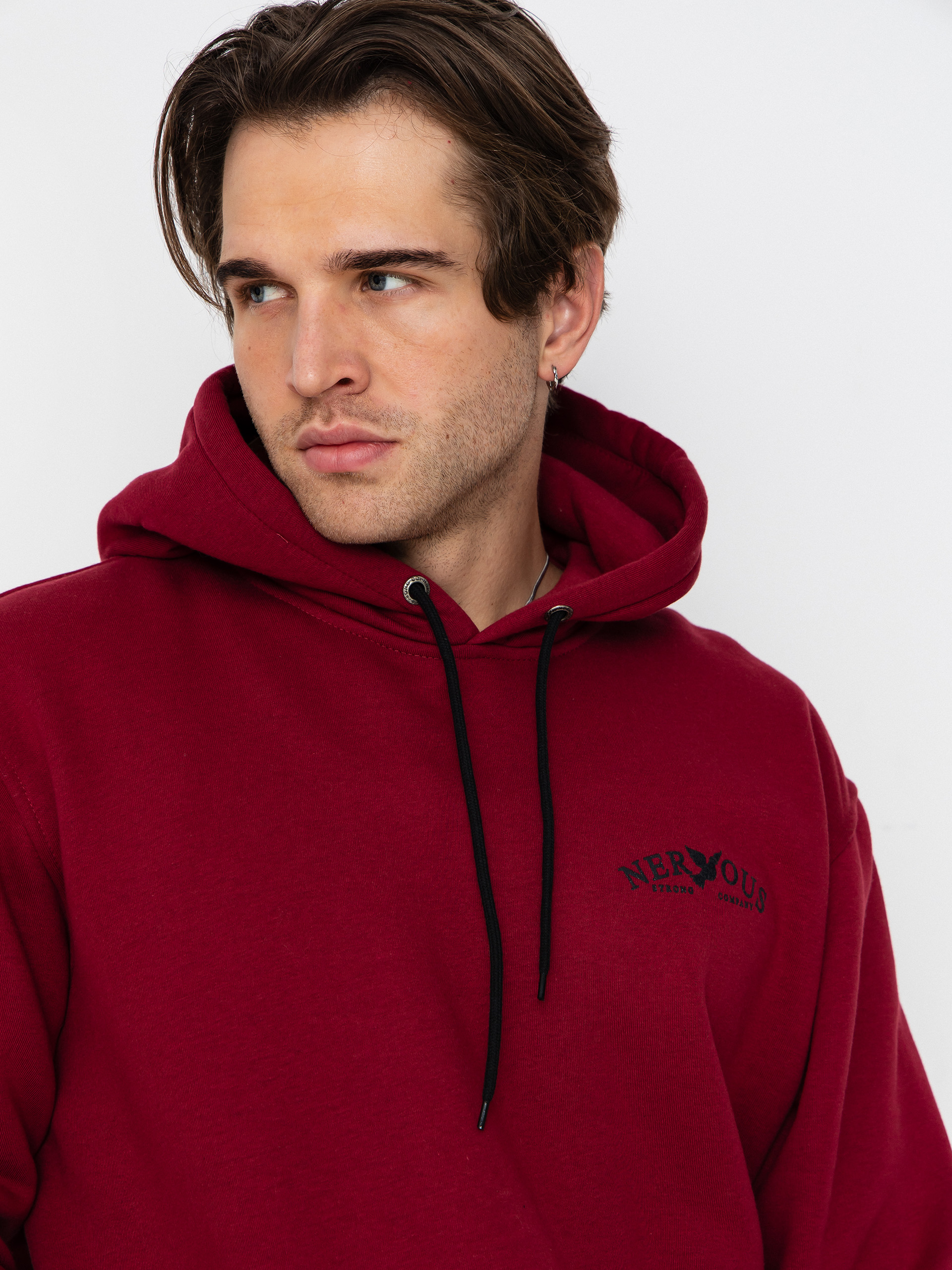 Mikina s kapucňou Nervous Small Classic Arc HD (blood)