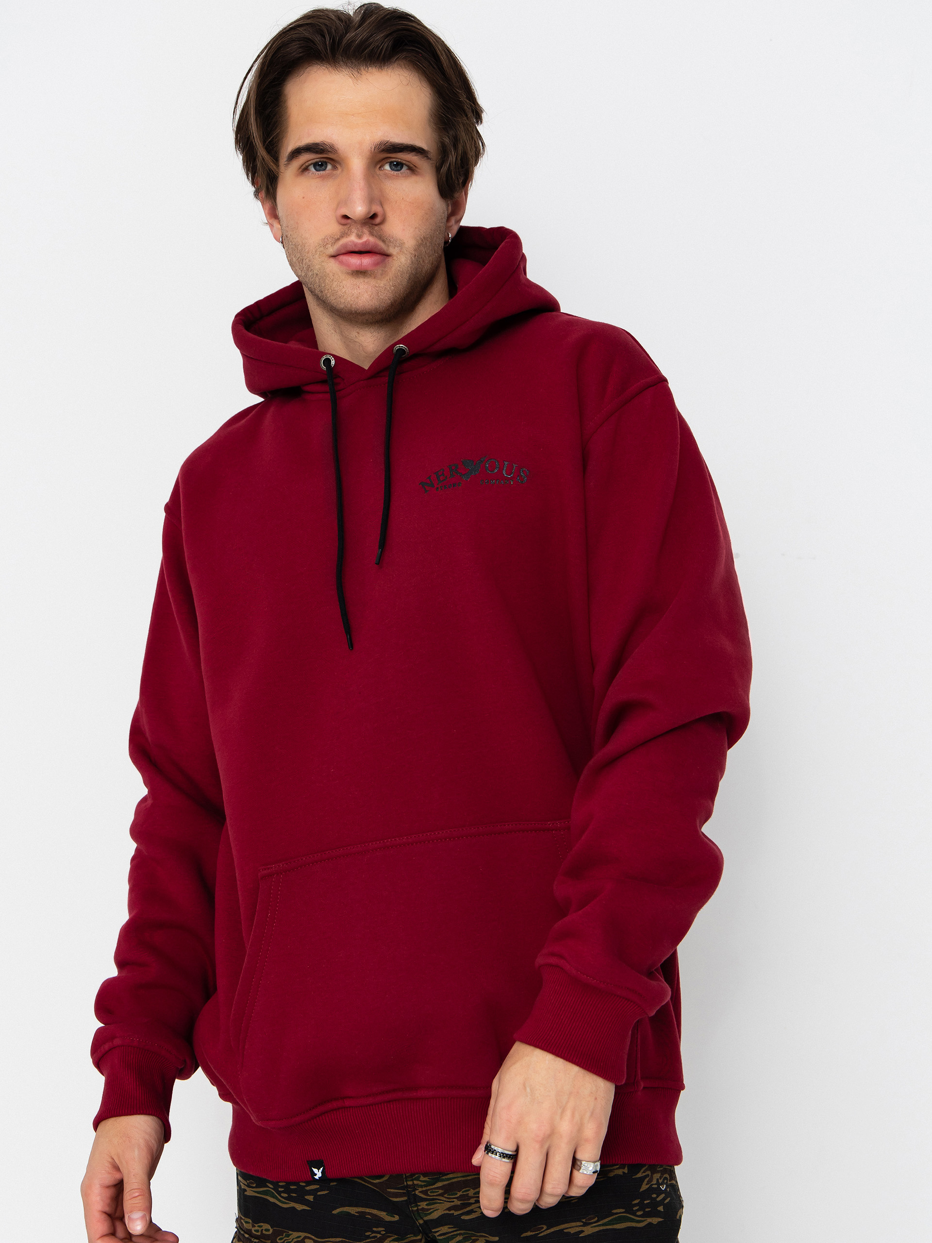 Mikina s kapucňou Nervous Small Classic Arc HD (blood)