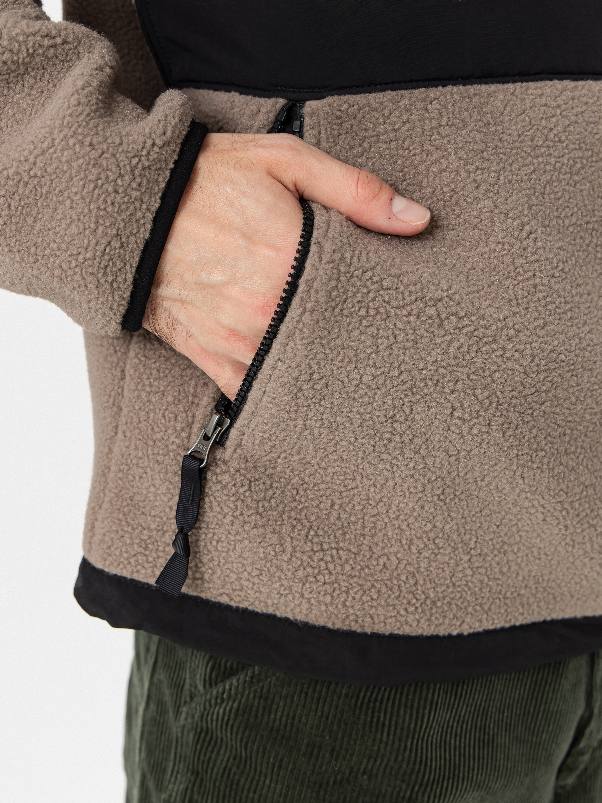 Bunda The North Face Retro Denali (mocha brown/tnf black)