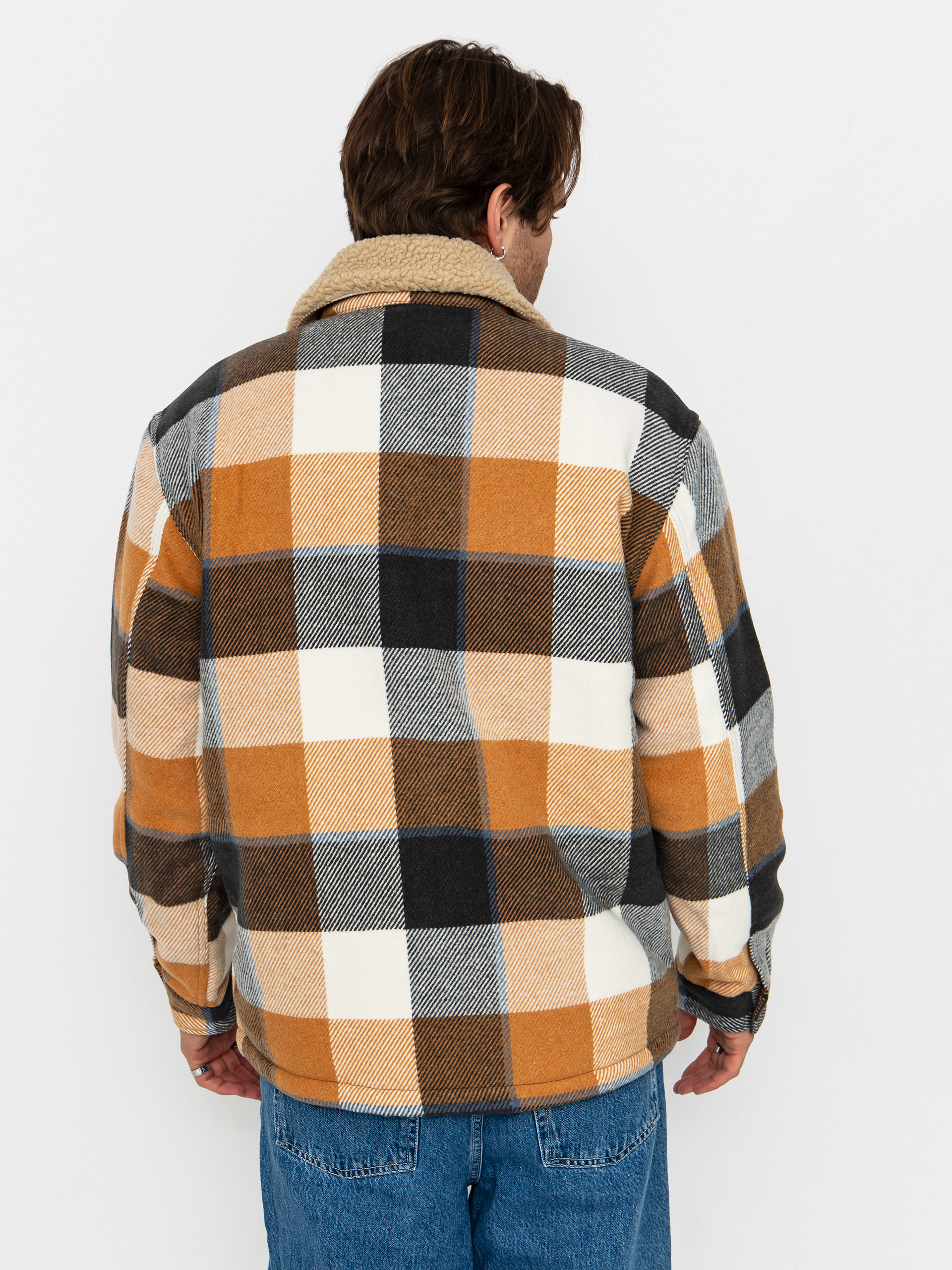 Bunda Quiksilver Dna Sherpa Harrington (almond motherfly check)