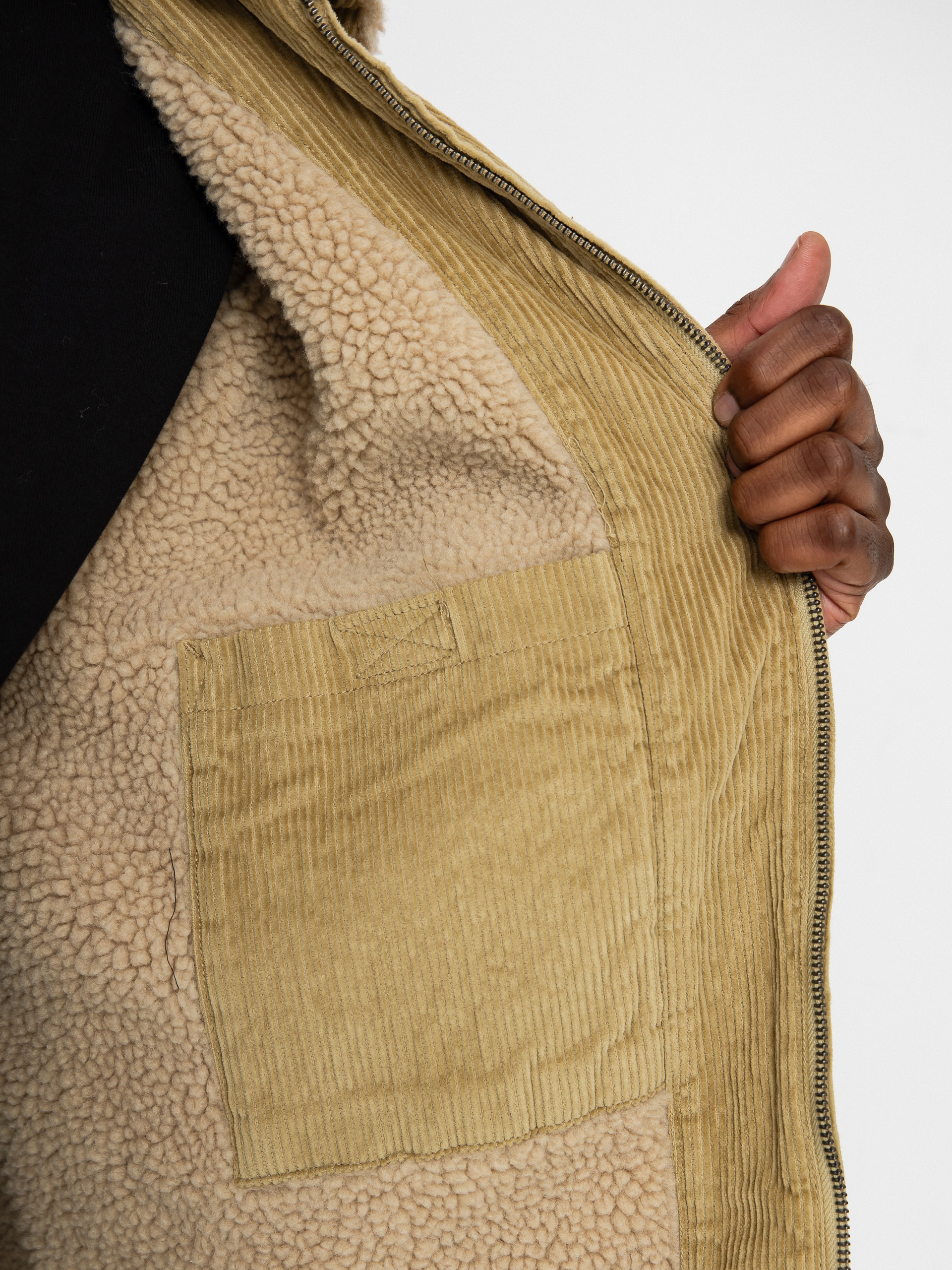 Bunda Quiksilver Dna Sherpa Harrington (sponge/grape leaf)