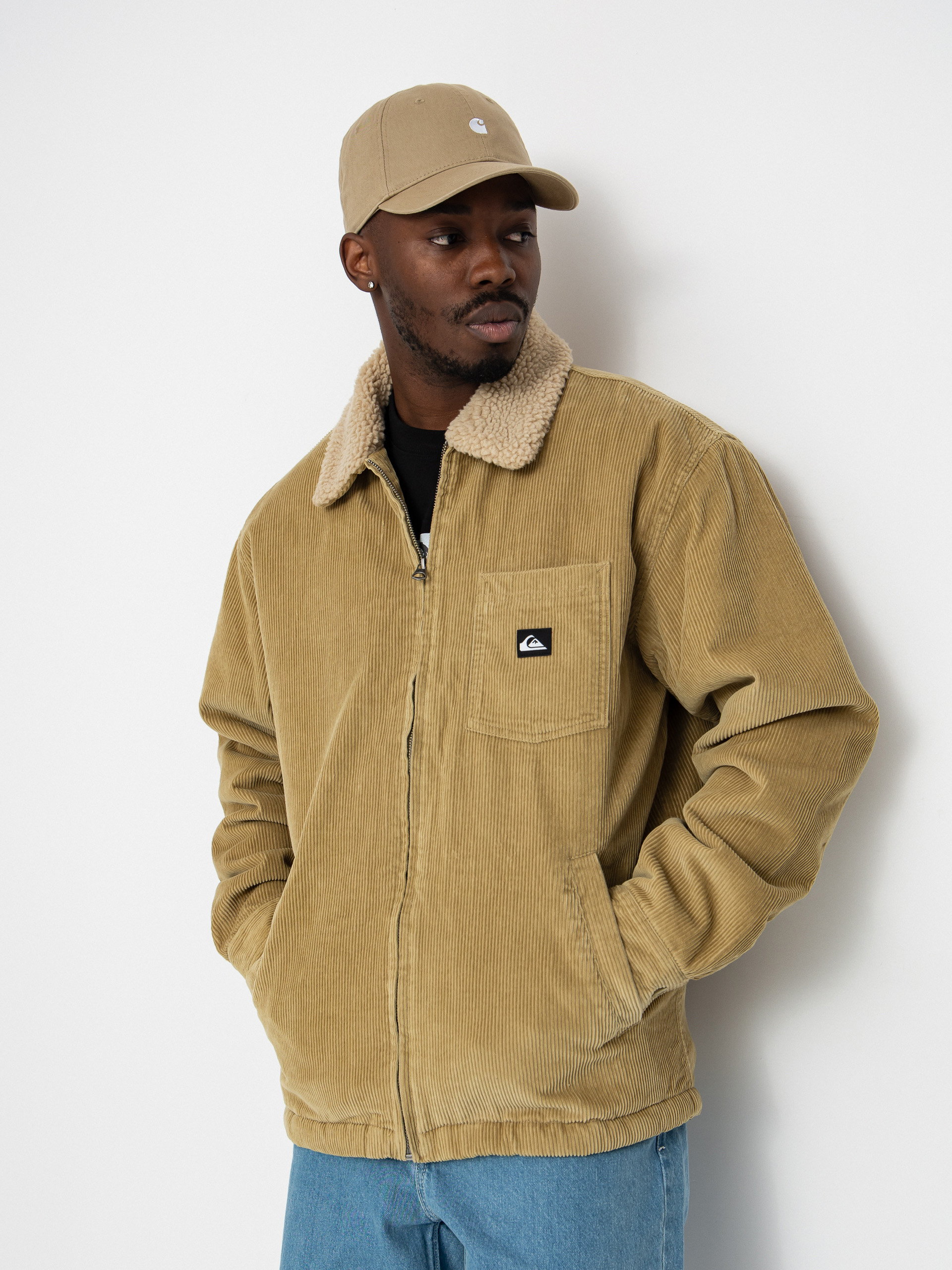 Bunda Quiksilver Dna Sherpa Harrington (sponge/grape leaf)