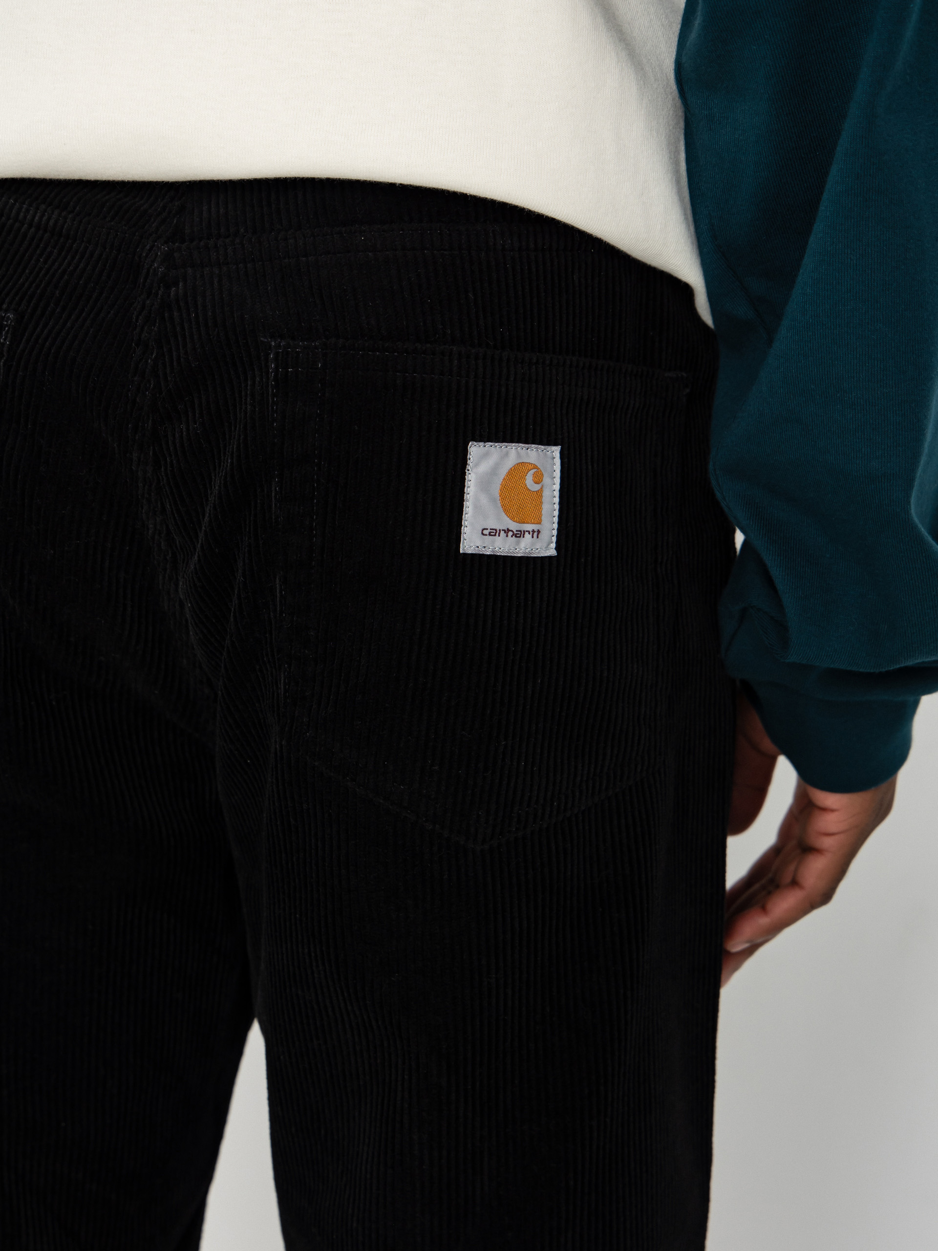 Nohavice Carhartt WIP Landon (black/rinsed)