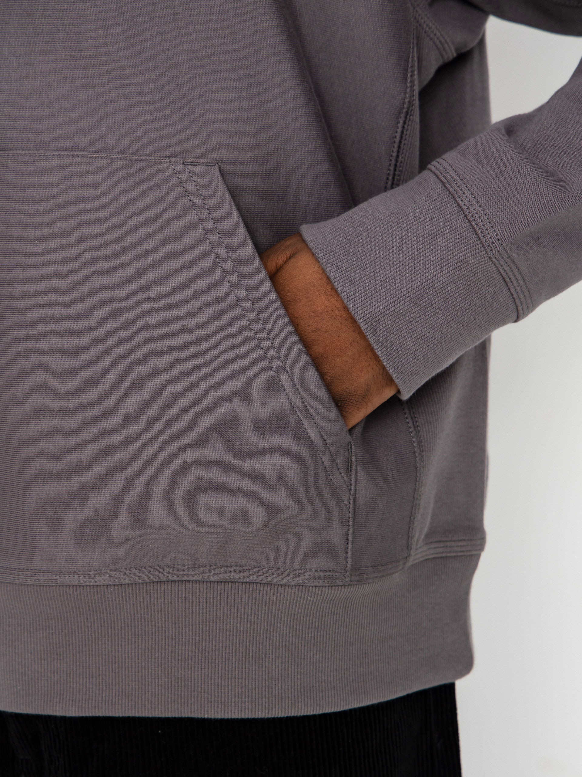 Mikina s kapucňou Carhartt WIP American Script HD (porphyry)