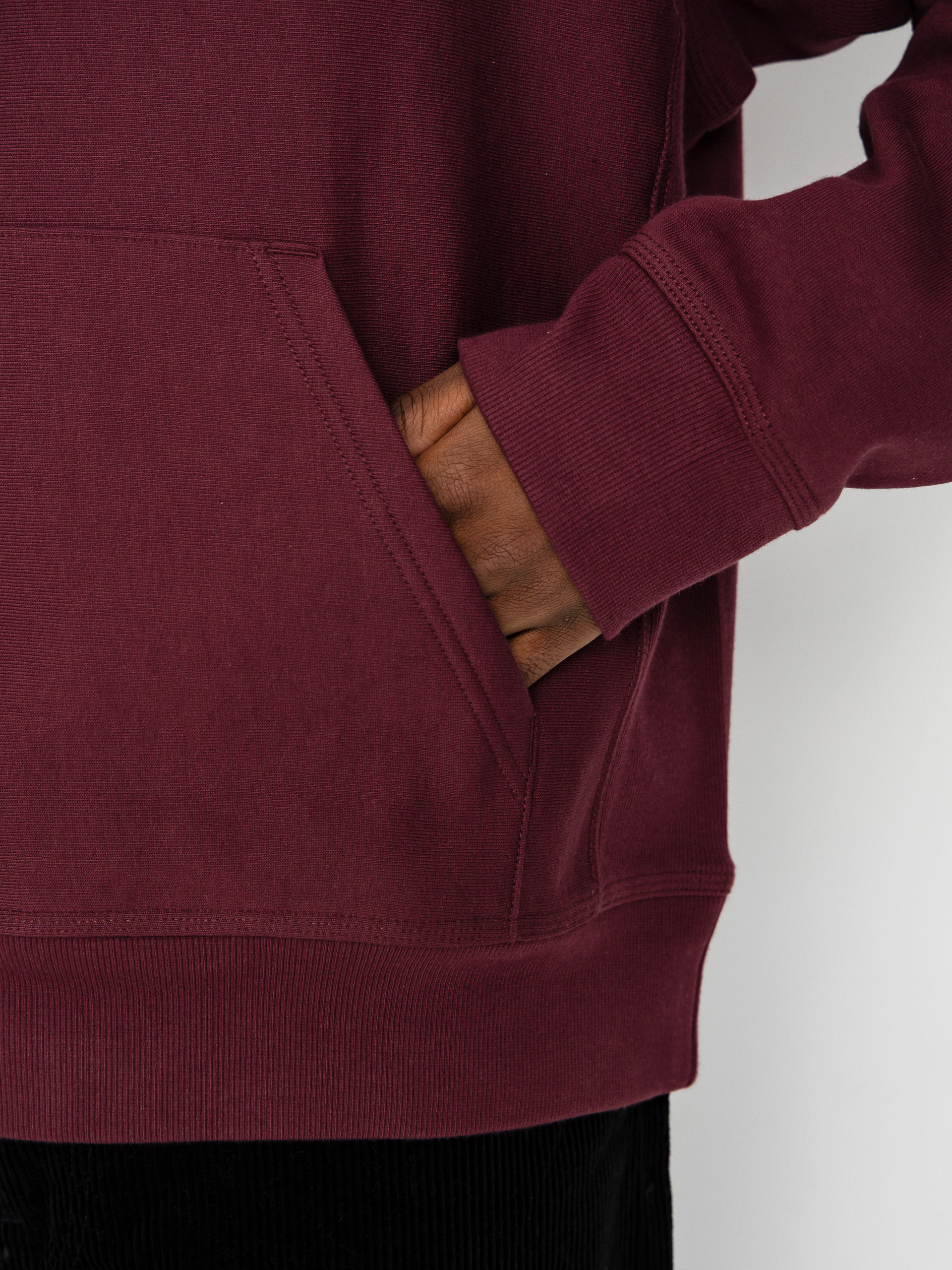 Mikina s kapucňou Carhartt WIP American Script HD (rondo)