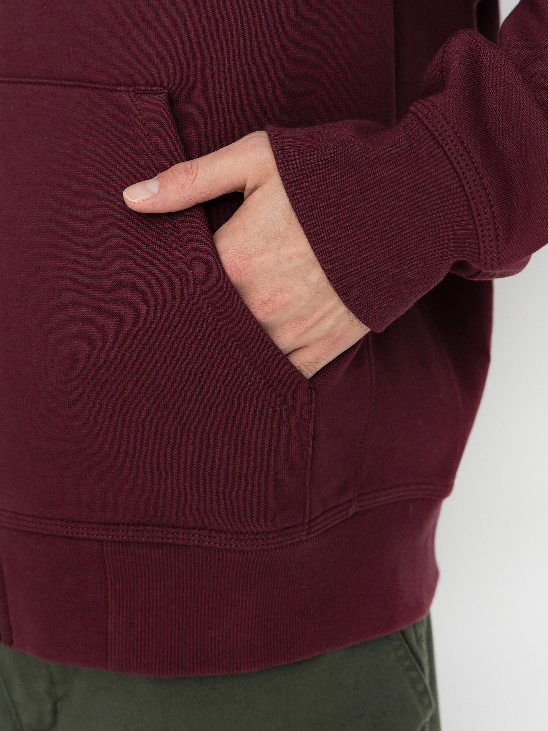 Mikina s kapucňou Carhartt WIP American Script ZHD (rondo)