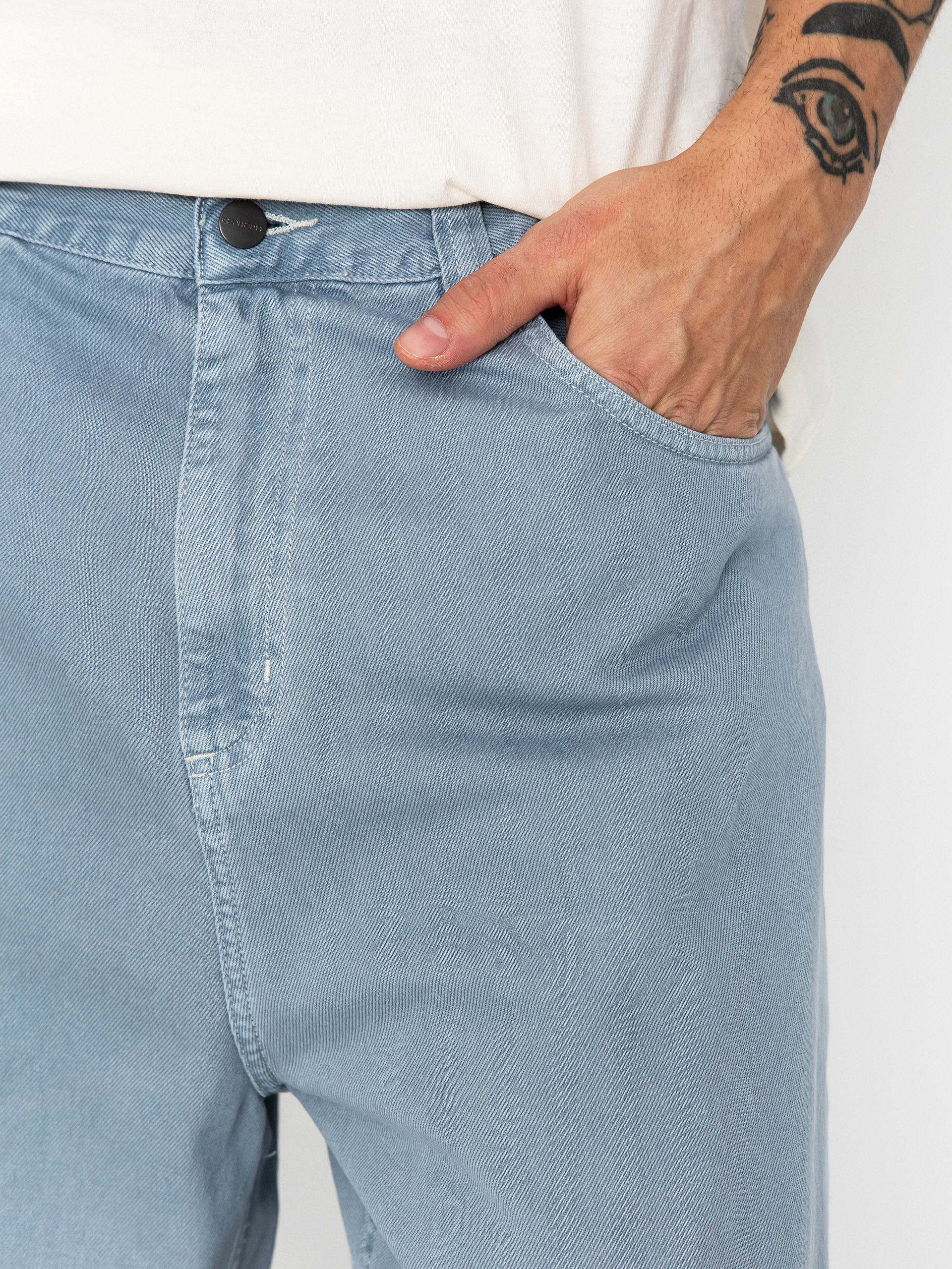 Nohavice Carhartt WIP Brandon (citadel/stone dyed)