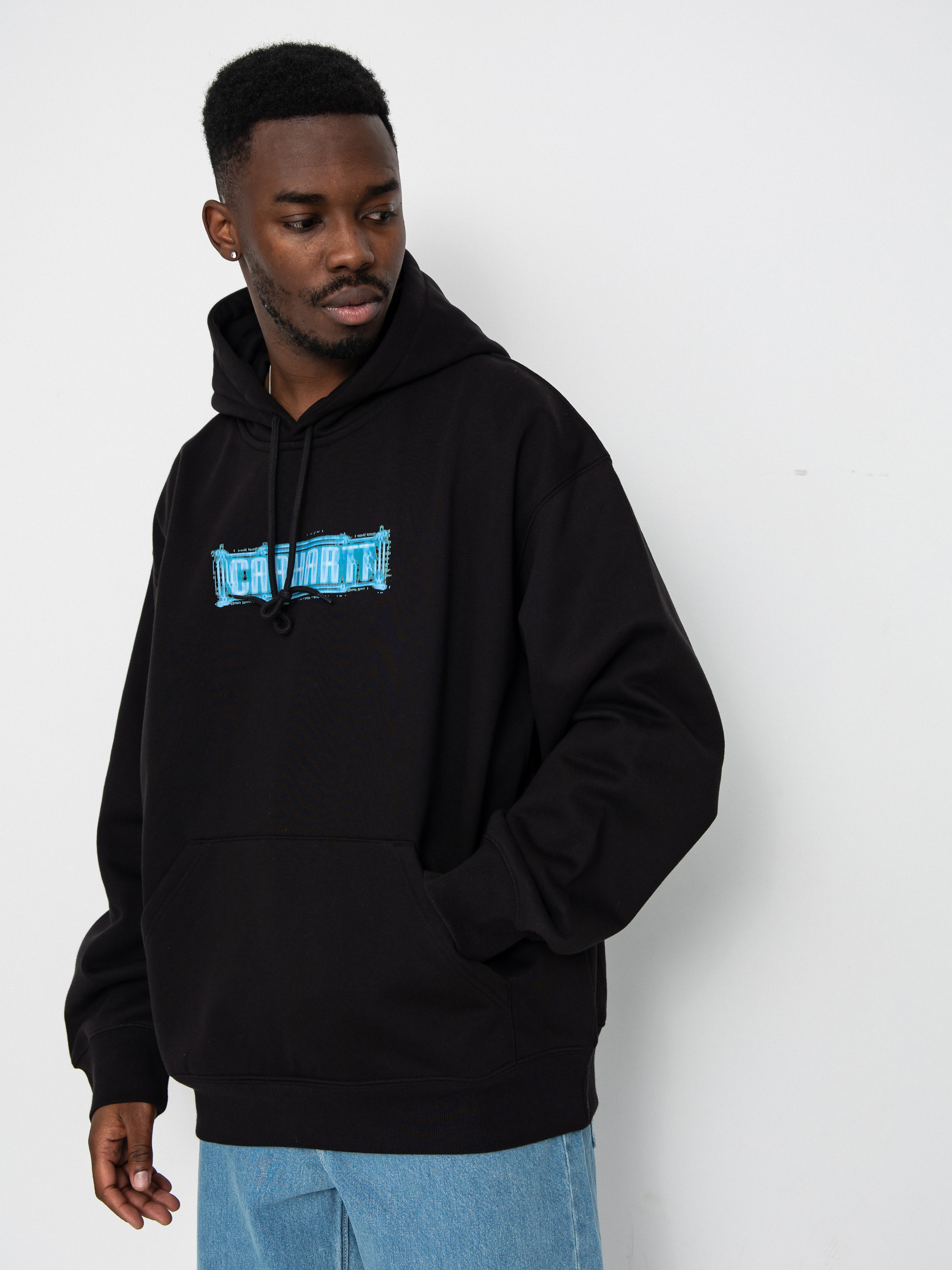Mikina s kapucňou Carhartt WIP Electric Boogie HD (black)