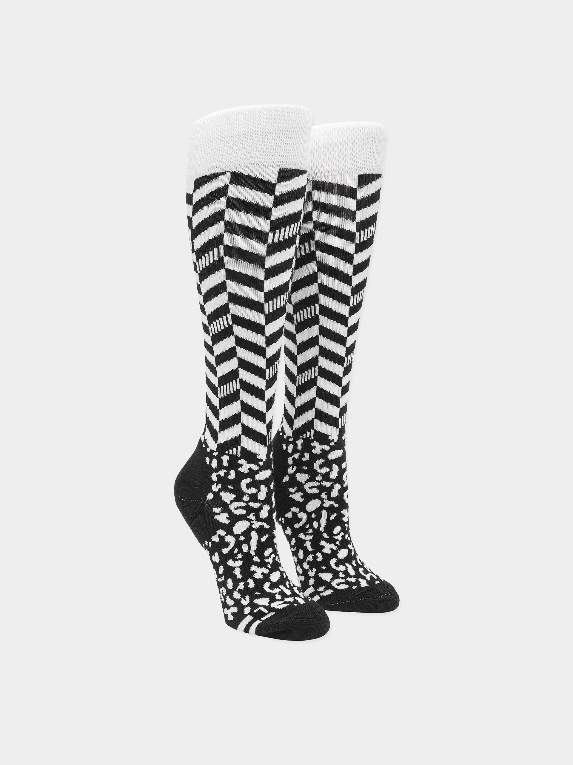 Ponožky Volcom Cheetah Chev Otc Wmn (black)