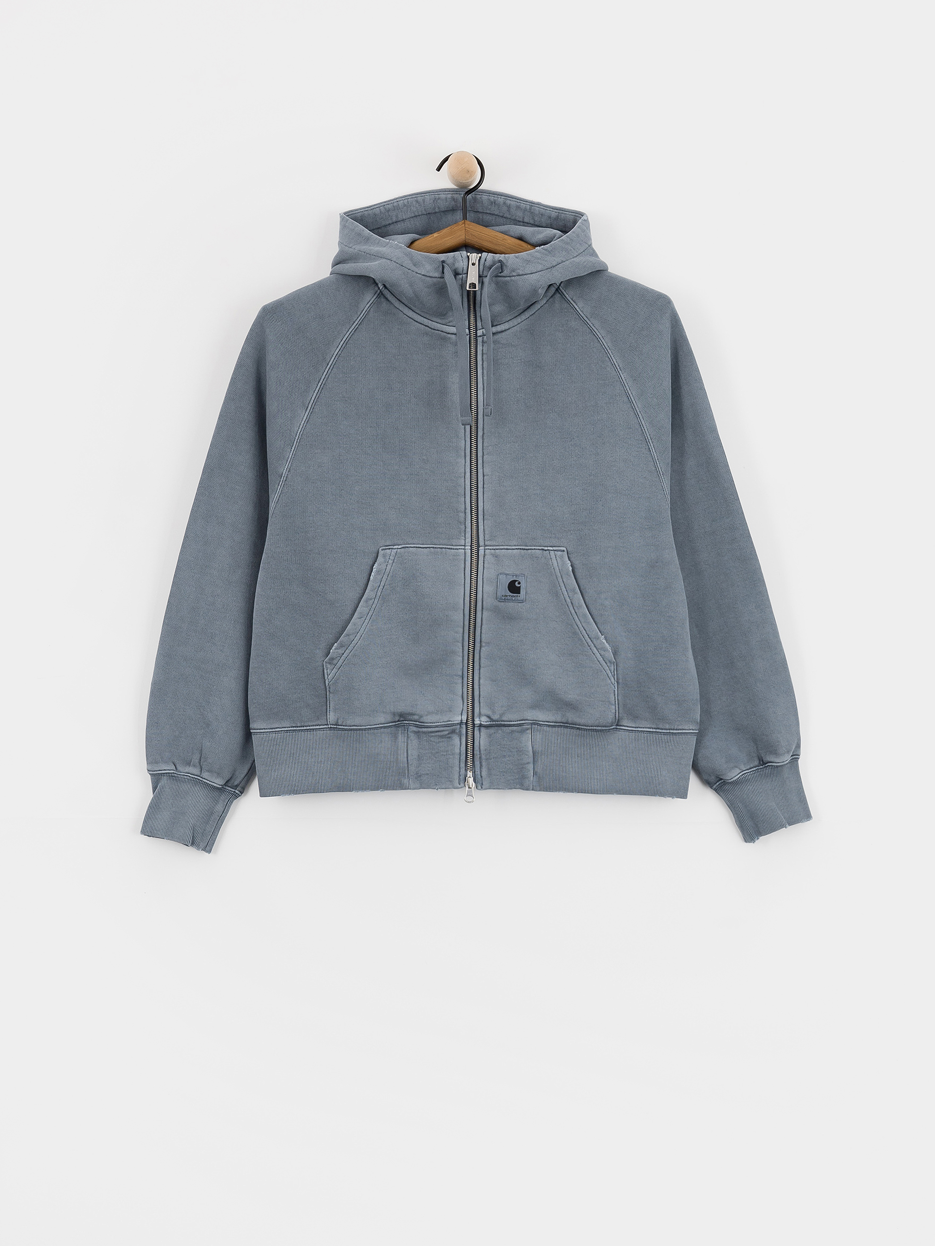 Mikina s kapucu0148ou Carhartt WIP Torion ZHD Wmn (office blue)