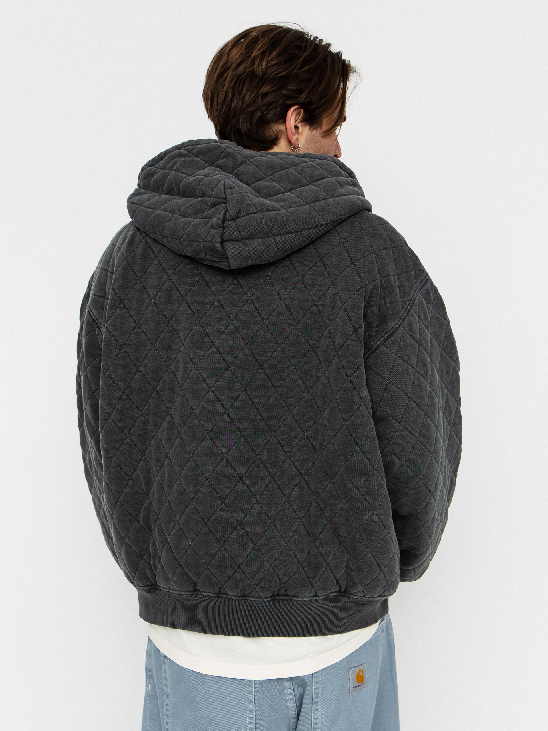 Bunda Carhartt WIP Vista Quilted ZHD (black/garment dyed)