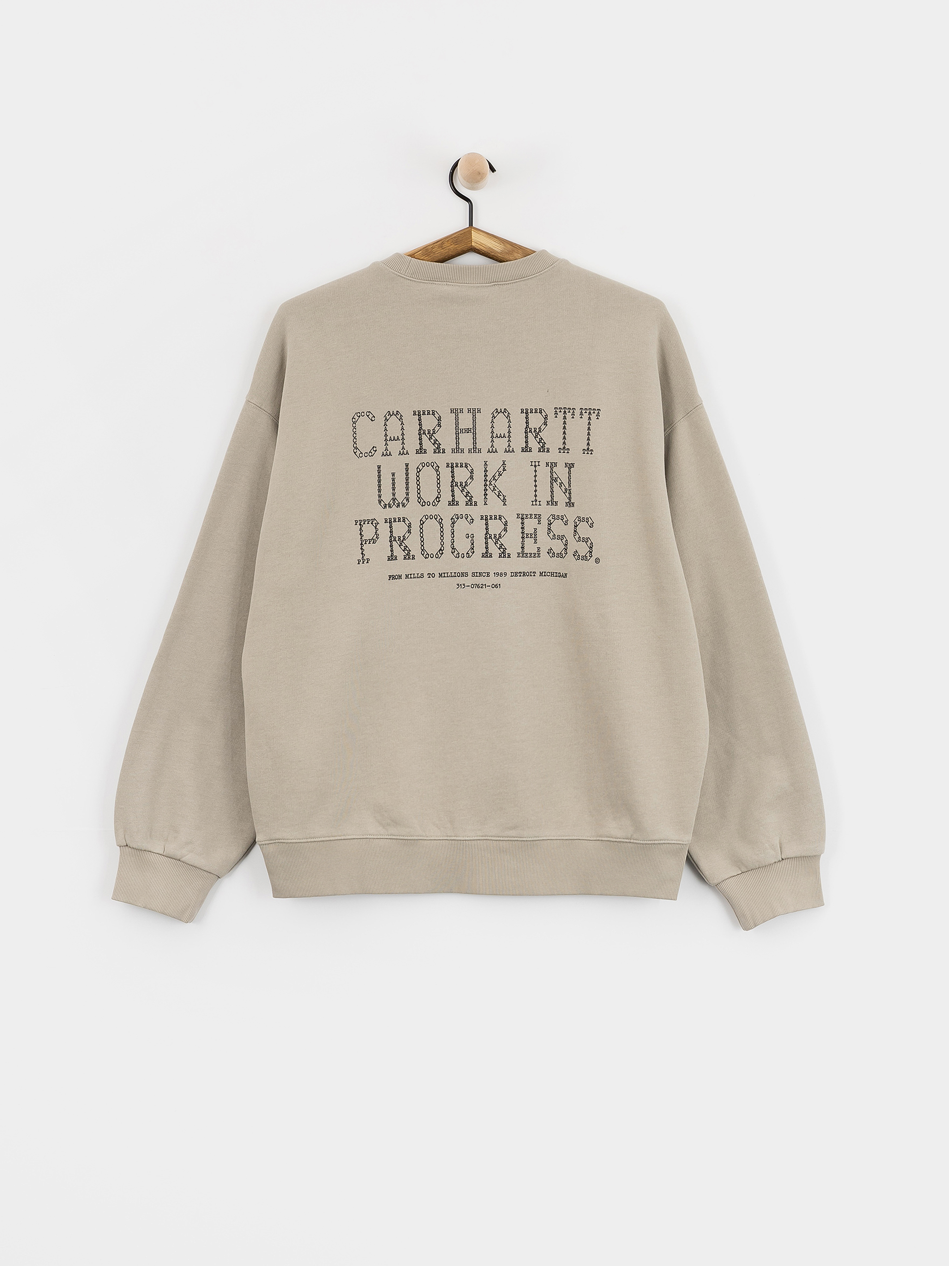 Mikina Carhartt WIP Punched (puddle)